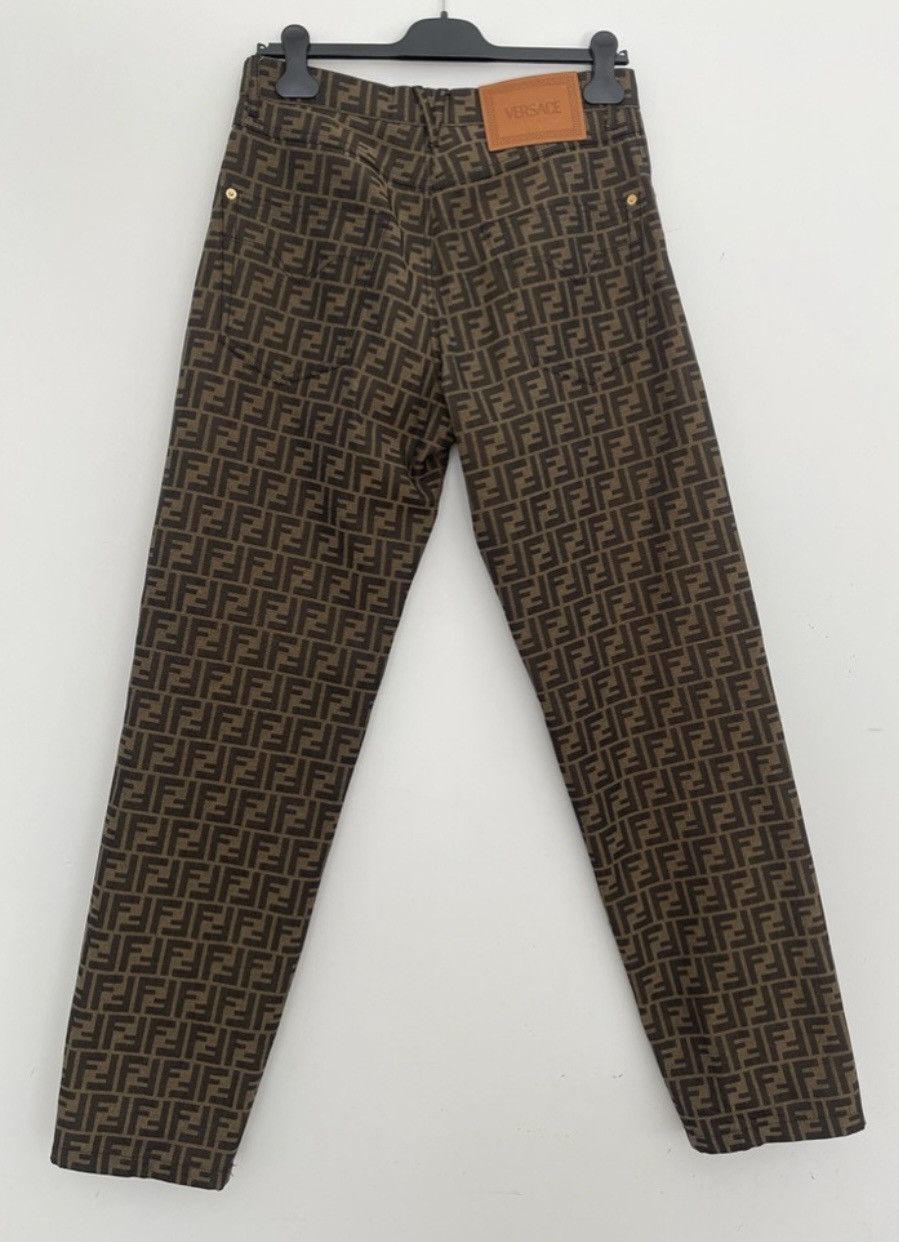 Fendi × Versace Fendi X Versace | FENDACE pants Limited Edition Size 54 men Size US 38 / EU 54 - 2 Thumbnail