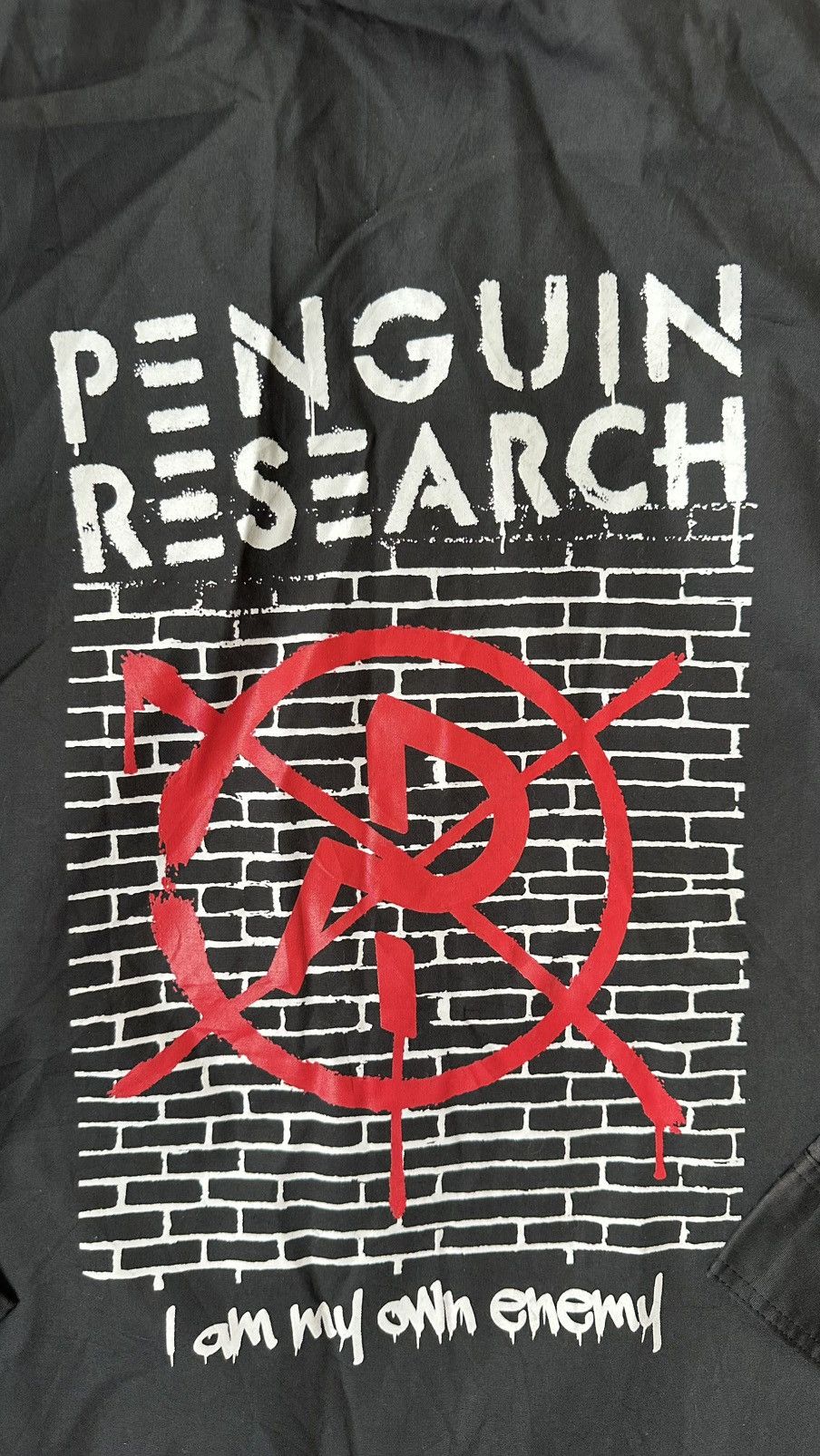 Japanese Brand VINTAGE PENGUIN RESEARCH JAPANESD ROCK BAND COACH JACKET Size US M / EU 48-50 / 2 - 9 Thumbnail