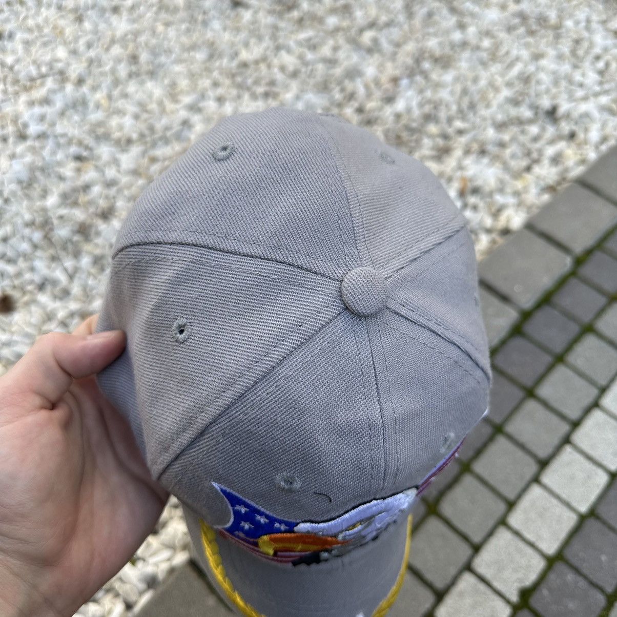Other Vintage Japanese Style Cap USA American Eagle Baseball Y2K Size ONE SIZE - 4 Thumbnail