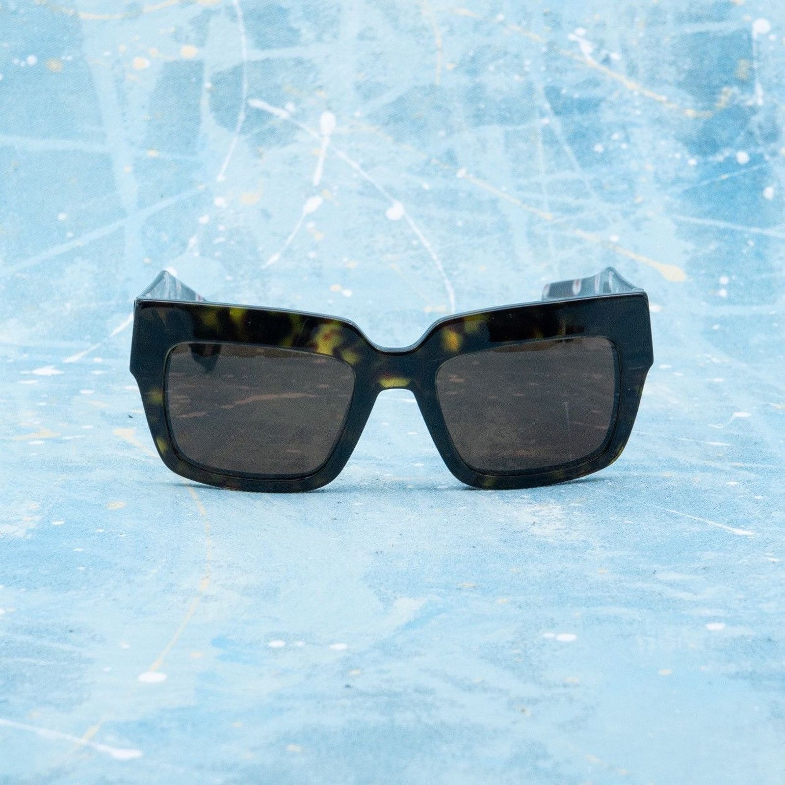Prada Vintage prada floral logo women’s rectangular sunglasses Size ONE SIZE - 2 Thumbnail