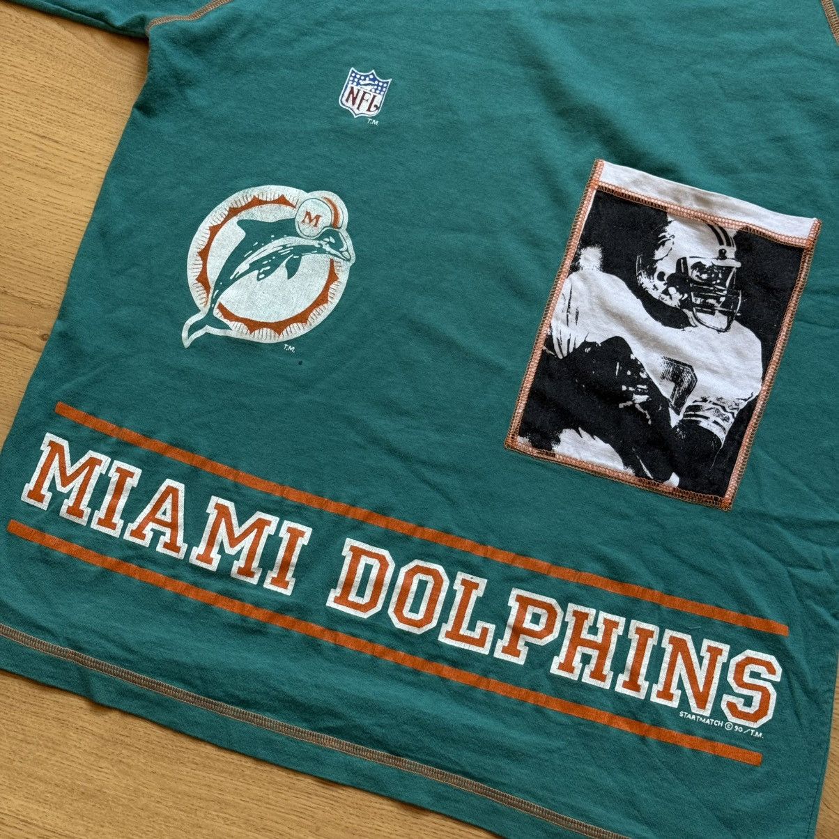 Band Tees Vintage 1990 Miami Dolphins NFL Shirt Size US M / EU 48-50 / 2 - 4 Thumbnail