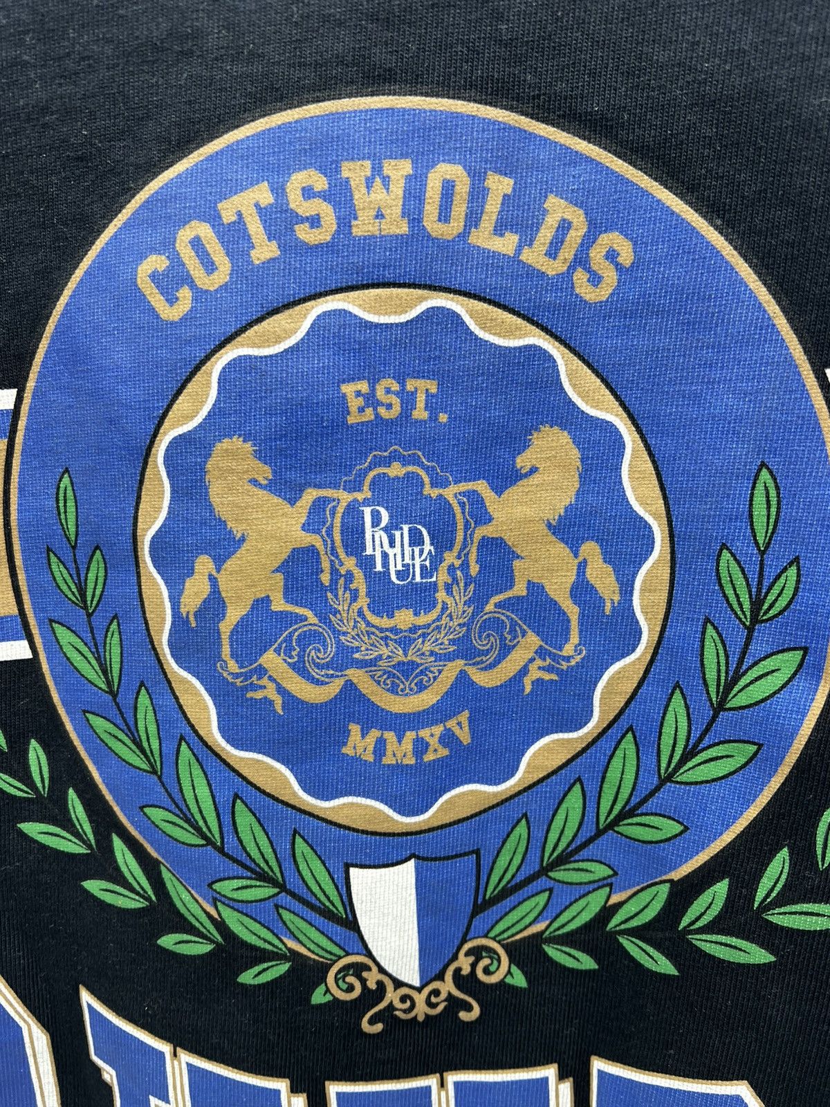 Rhude RHUDE Cotswold Crest Tee Mens Apparel Size US M / EU 48-50 / 2 - 7 Thumbnail