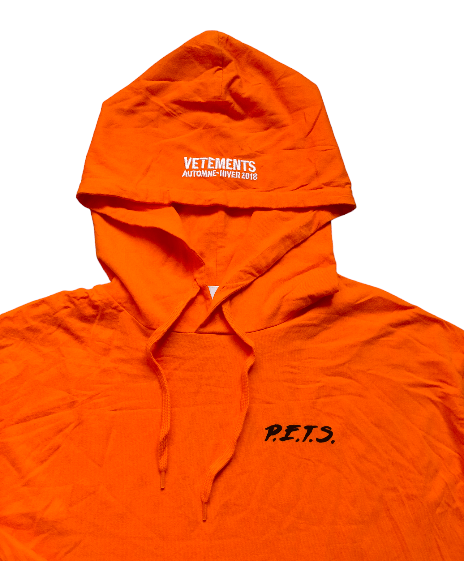 Vetements Vetements Pets Orange Hoodie Size US XS / EU 42 / 0 - 3 Thumbnail