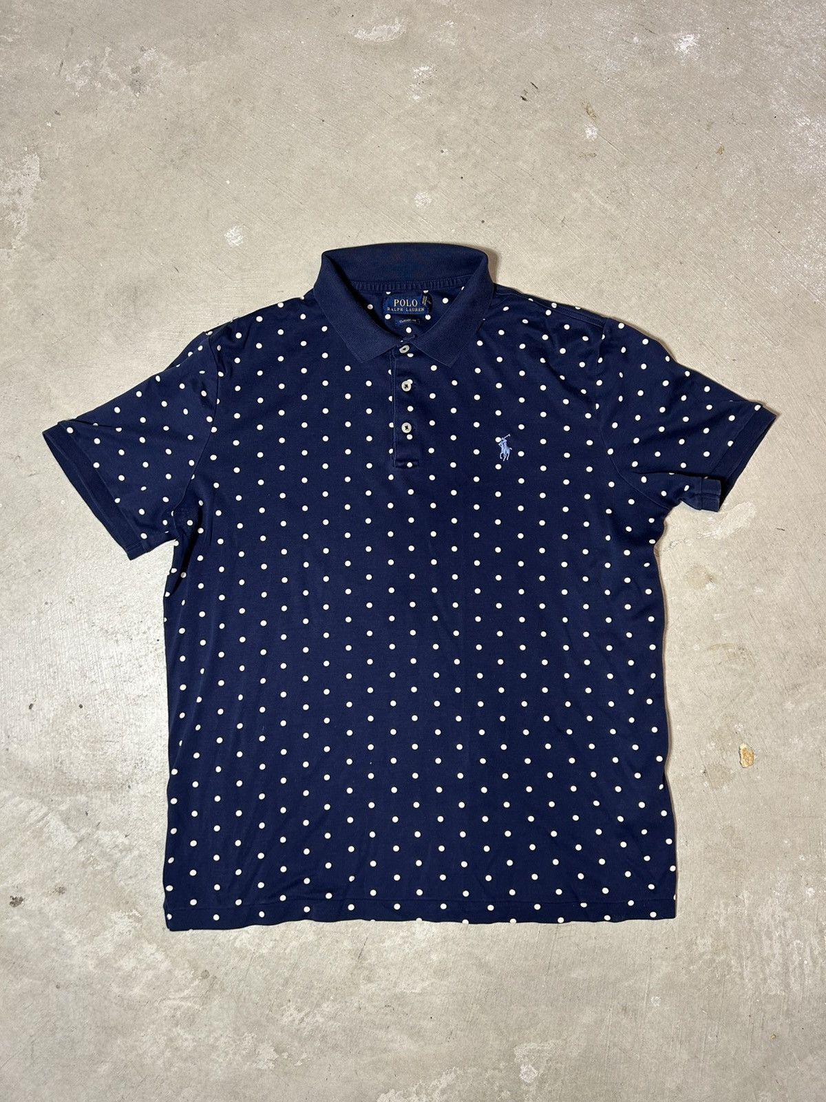 Polo Ralph Lauren Polo Ralph lauren polka dot short sleeve Size US M / EU 48-50 / 2 - 2 Thumbnail