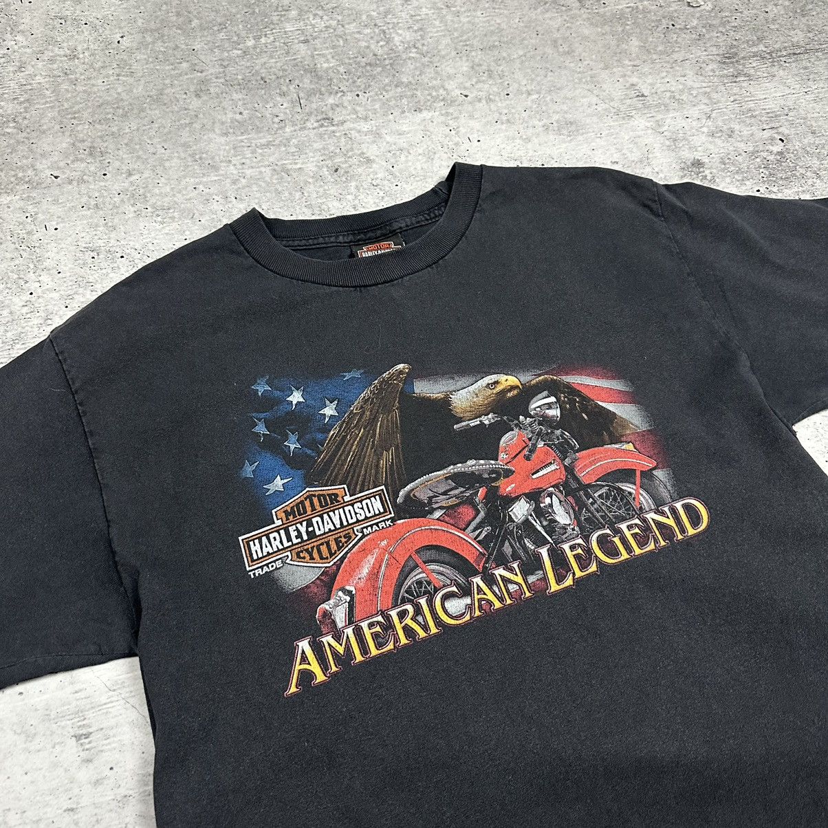 Harley Davidson Vintage Harley Davidson American Legend T-shirt Size US M / EU 48-50 / 2 - 6 Thumbnail