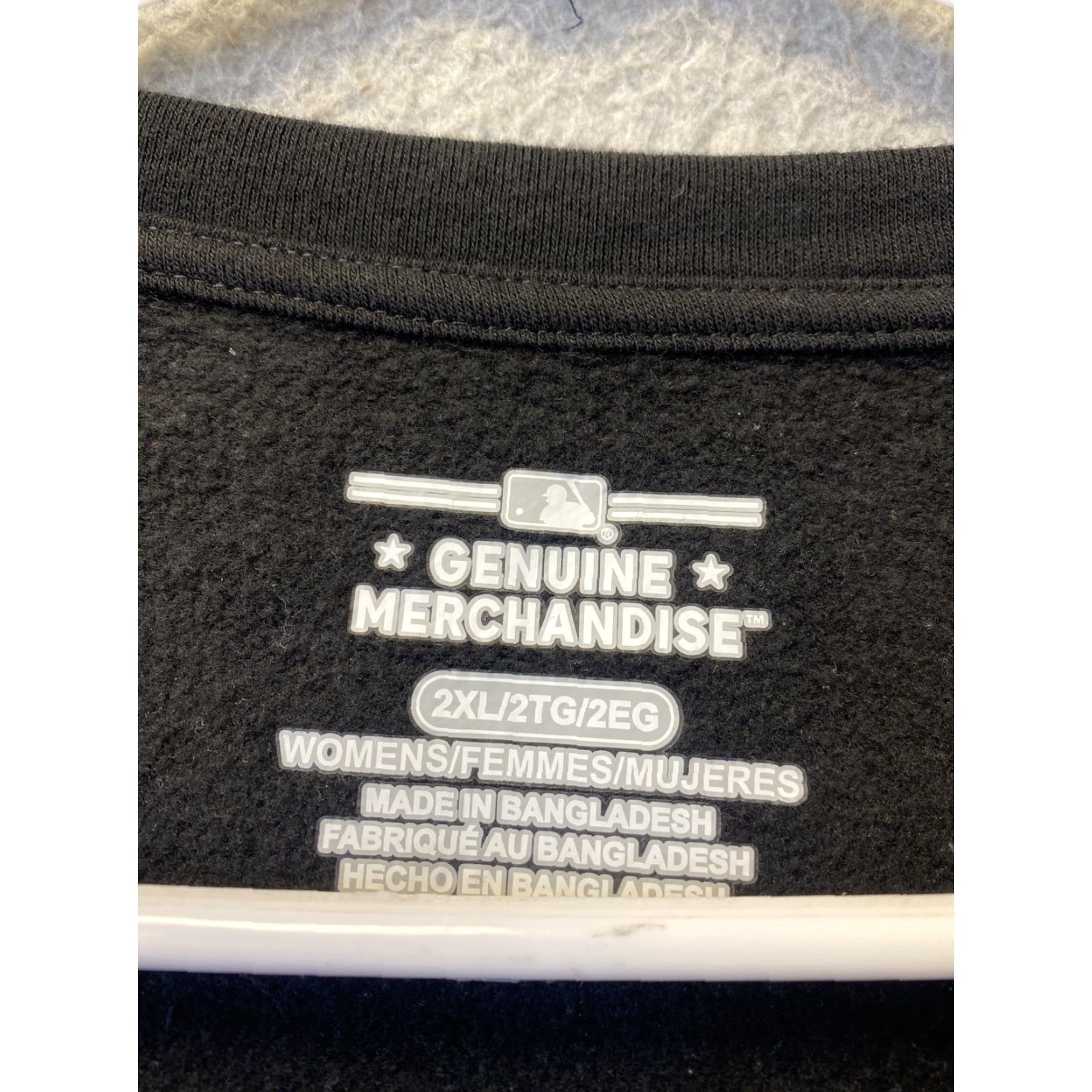 Vintage Genuine Merchandise Womens XXL Pullover Long Sleeve Sweatshirt Black/63-54 Size XXL / US 16-18 / IT 52-54 - 7 Thumbnail