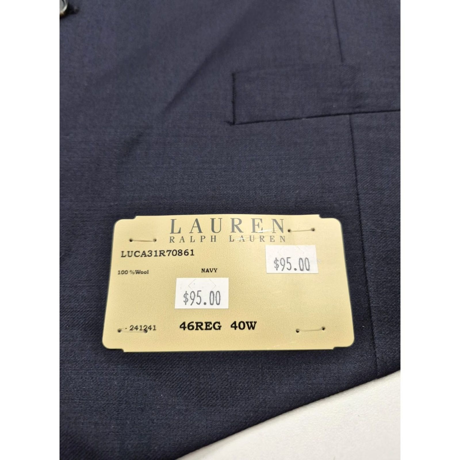 Ralph Lauren VINTAGE not applicable Size 46R - 3 Thumbnail
