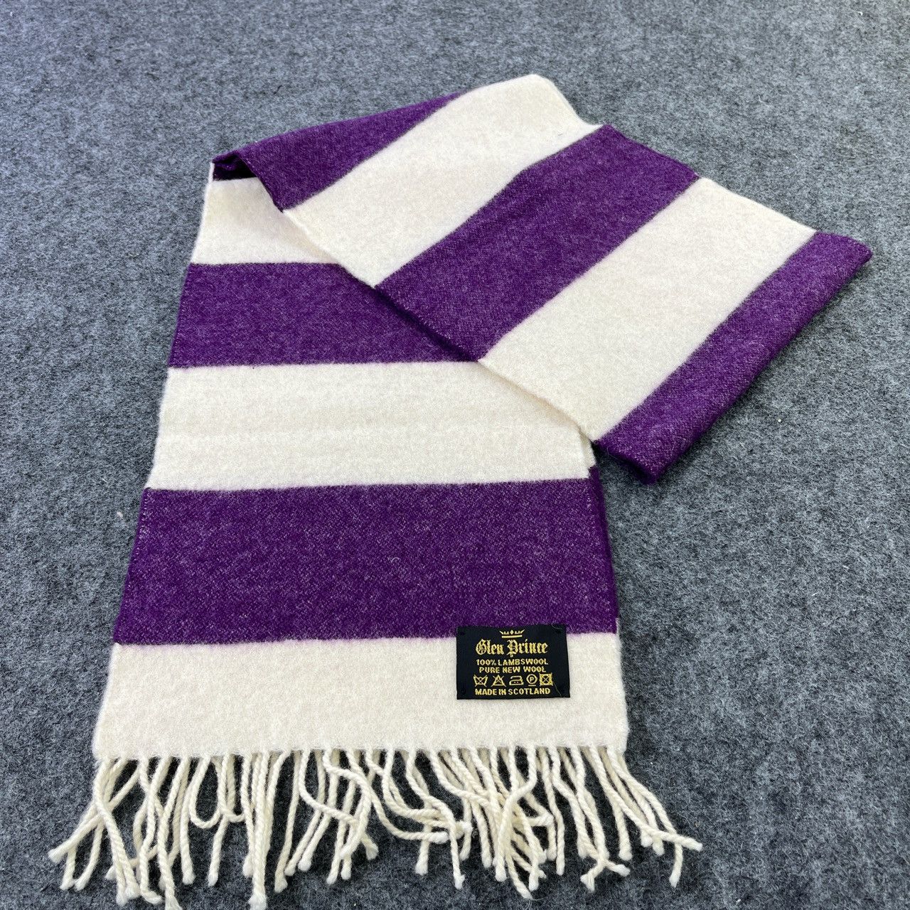 Vintage Glen Prince Scarf / Muffler / Neckwear T441 Size ONE SIZE - 2 Thumbnail