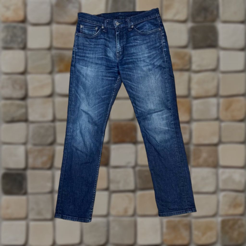 Levi's Levis 511 Jeans Mens Slim Skinny Low Rise Button Zipper 32 Blue Cotton Stretch Denim 29 Inseam Regular Size Type Jeans City Preppy Size US 32 / EU 48 - 1 Thumbnail
