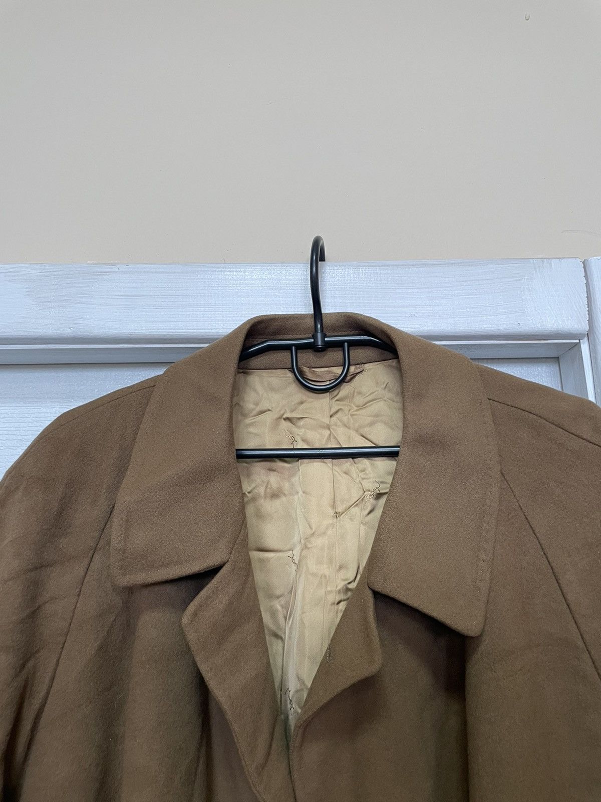 Loro Piana × Yves Saint Laurent Wool YSL Coat Heavy Cashmere Soft Loro Piana trench yves Size US L / EU 52-54 / 3 - 9 Thumbnail