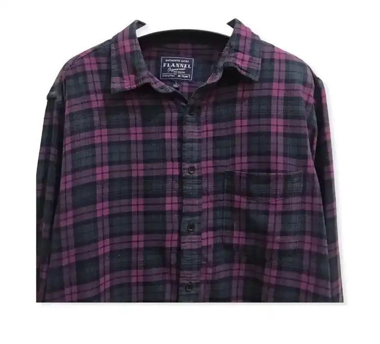 Flannel Japanese Brand Uniqlo Flannel Shirt Plaid Tartan Size US L / EU 52-54 / 3 - 2 Thumbnail