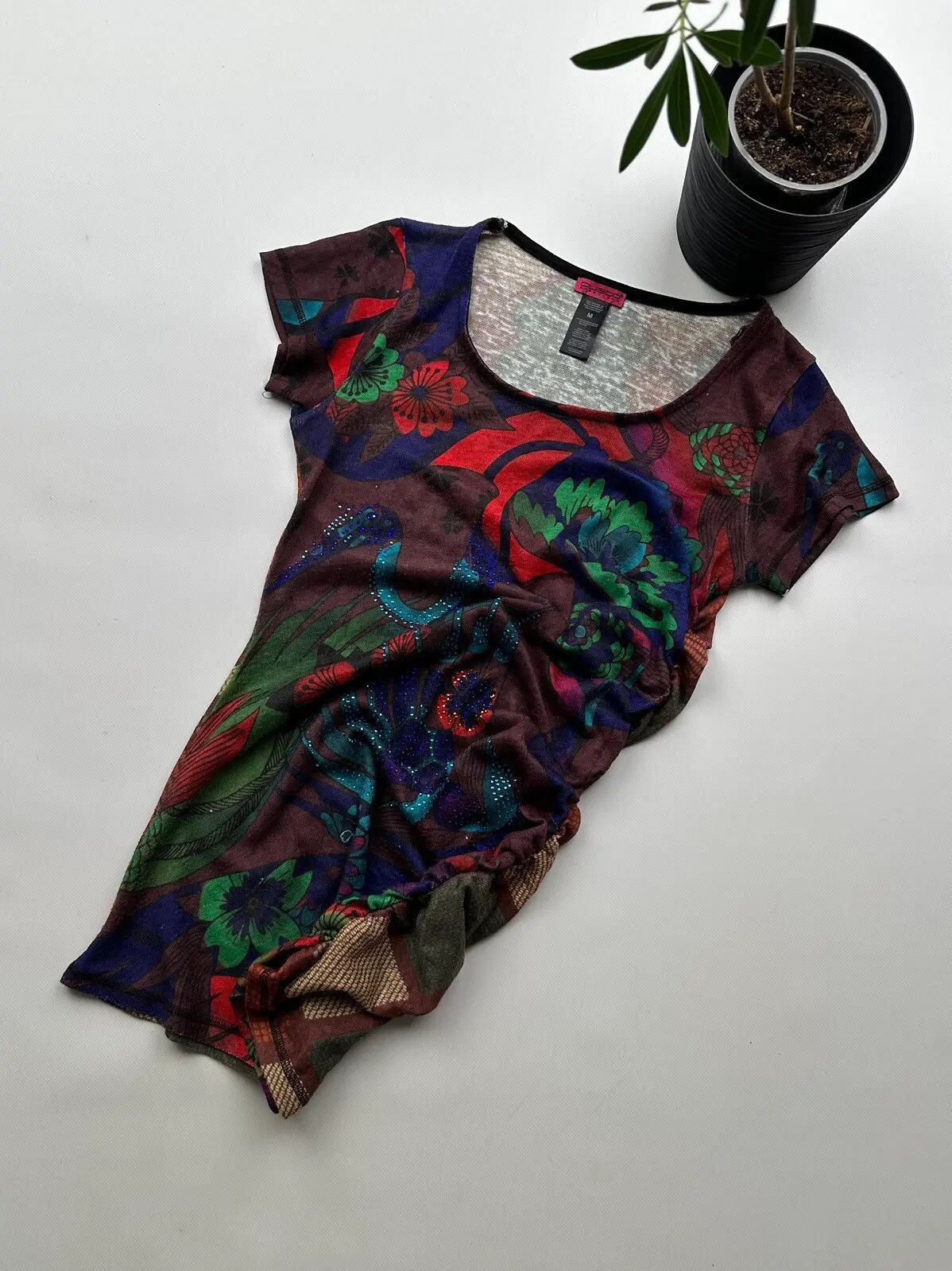Custo Barcelona Custo Barcelona Printed Mini Dress (90) Size M / US 6-8 / IT 42-44 - 1 Thumbnail