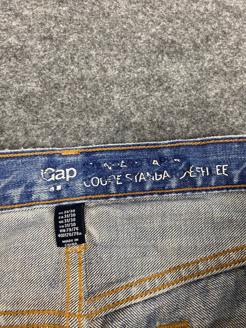 Gap gap japanese brands distressed denim Size US 34 / EU 50 - 11 Thumbnail