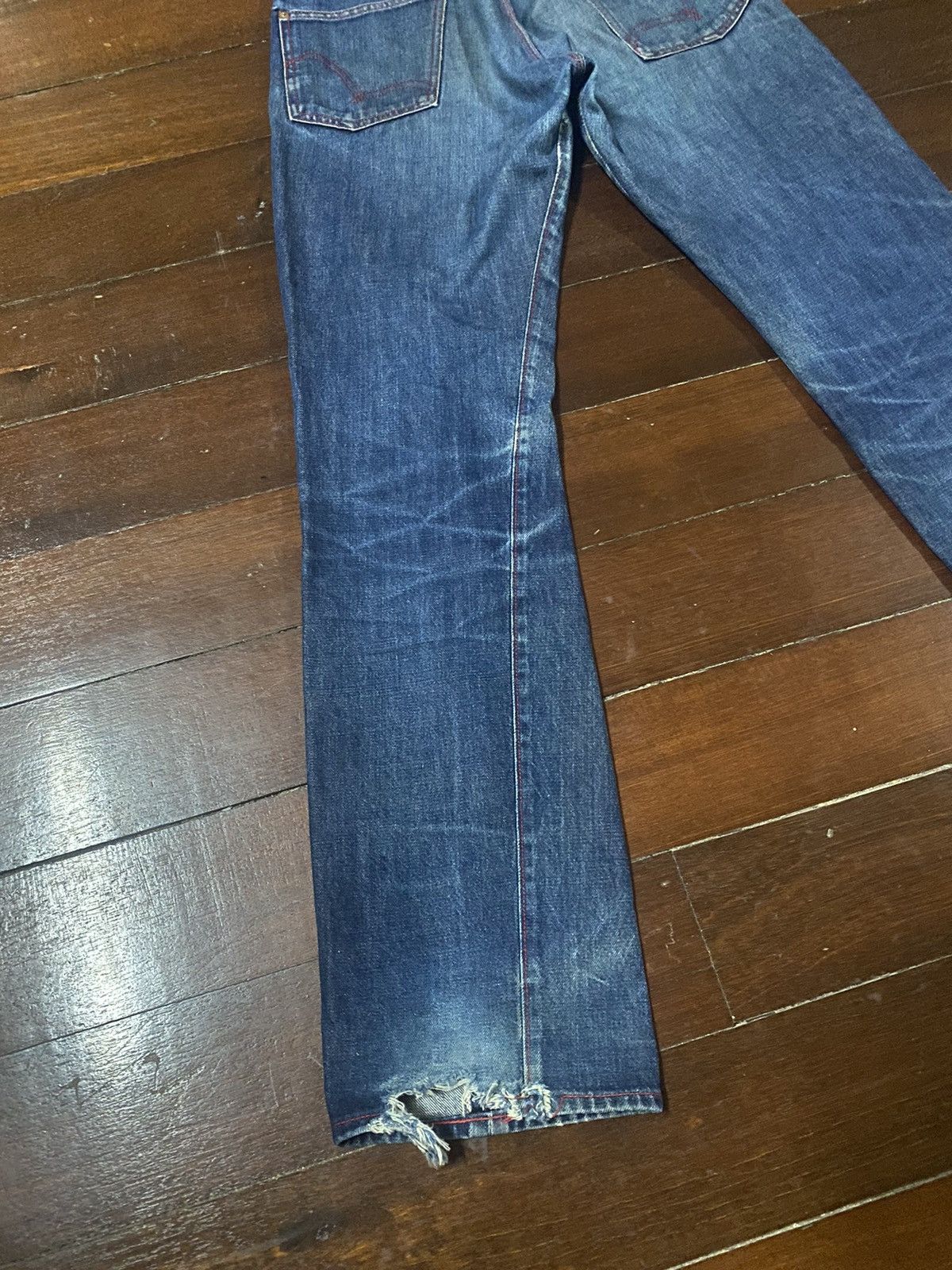 Studio D'Artisan studio d'artisan 480 tokushima denim selvedge distressed Size US 30 / EU 46 - 9 Thumbnail