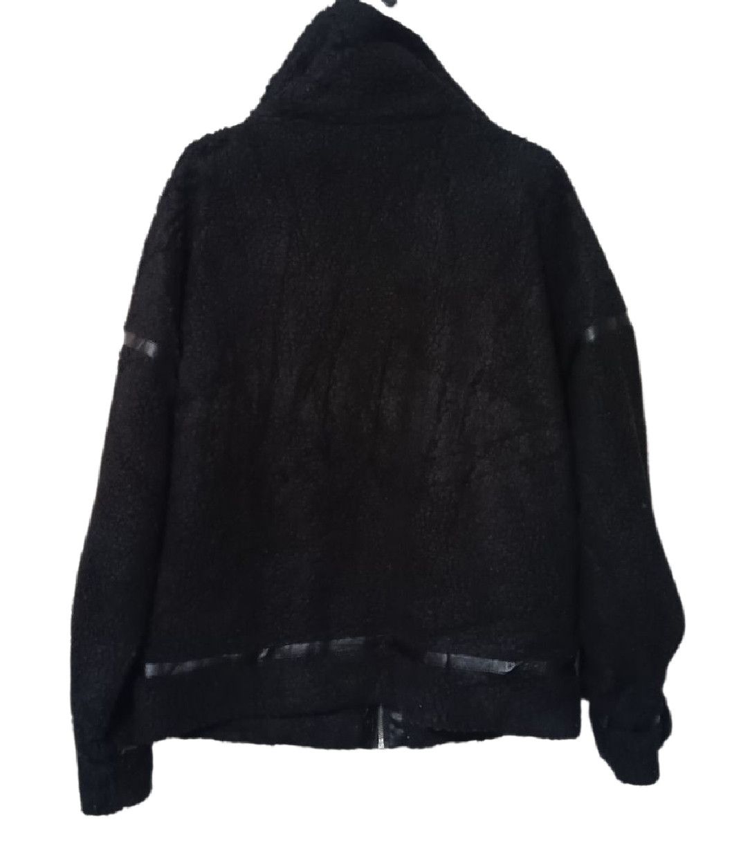 14th Addiction Emoda🇯🇵 High collar Fleece Zippers Jacket leather Lining Size US L / EU 52-54 / 3 - 3 Thumbnail