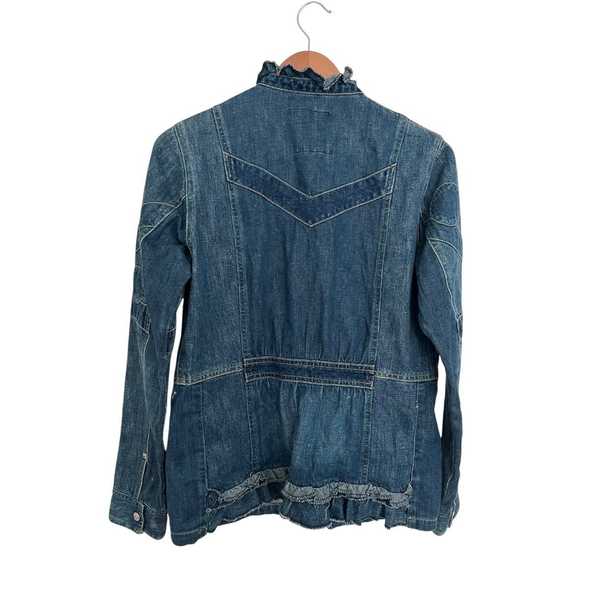 Undercover Undercover davf circle denim jacket Size US L / EU 52-54 / 3 - 3 Thumbnail