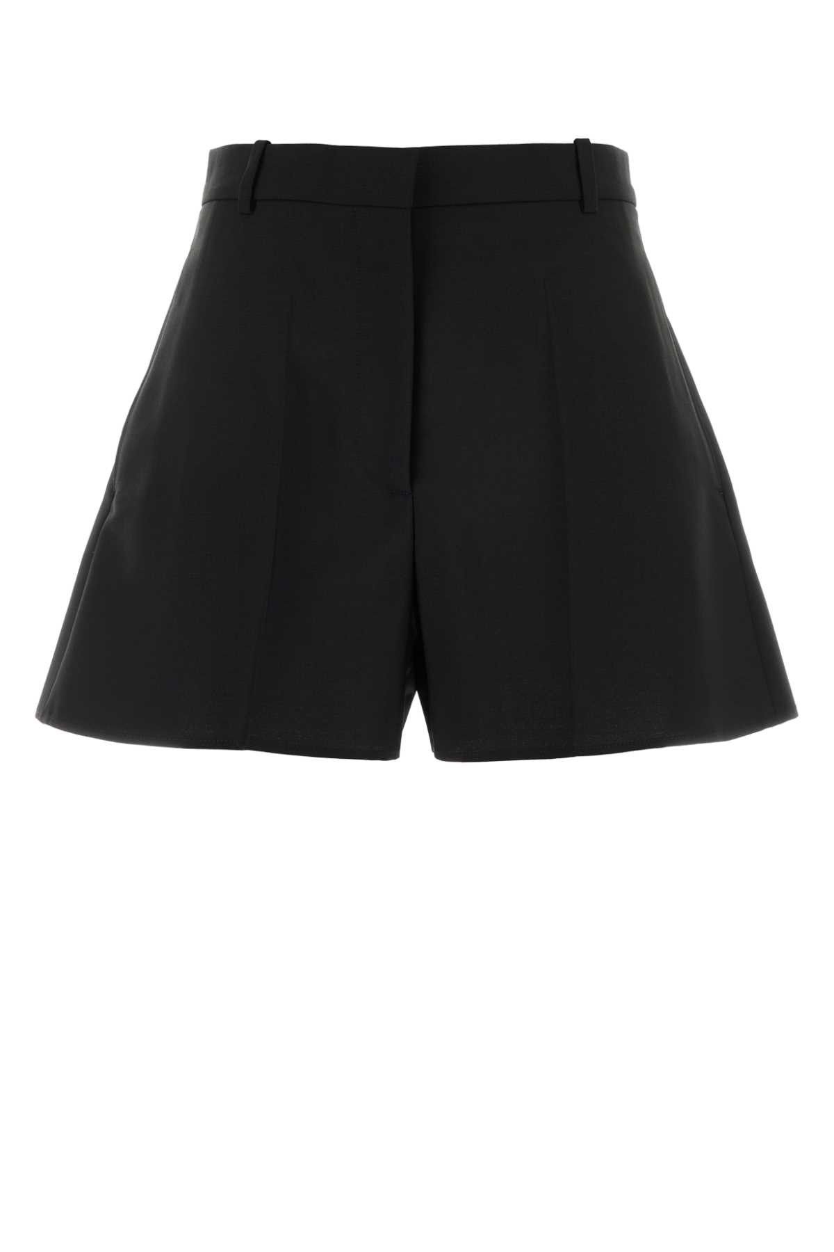 Givenchy Black Twill Shorts Size 27" / US 4 / IT 40 - 1 Thumbnail