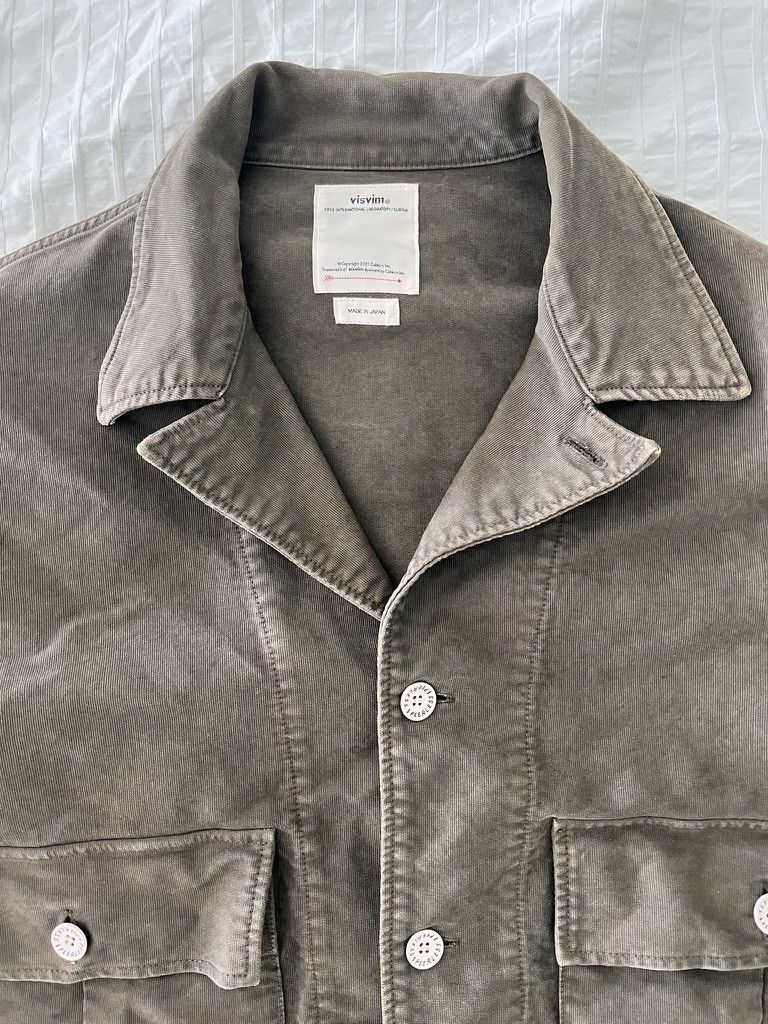Visvim 19SS Domaine Shirt brown sz 5 Size US XXL / EU 58 / 5 - 3 Thumbnail
