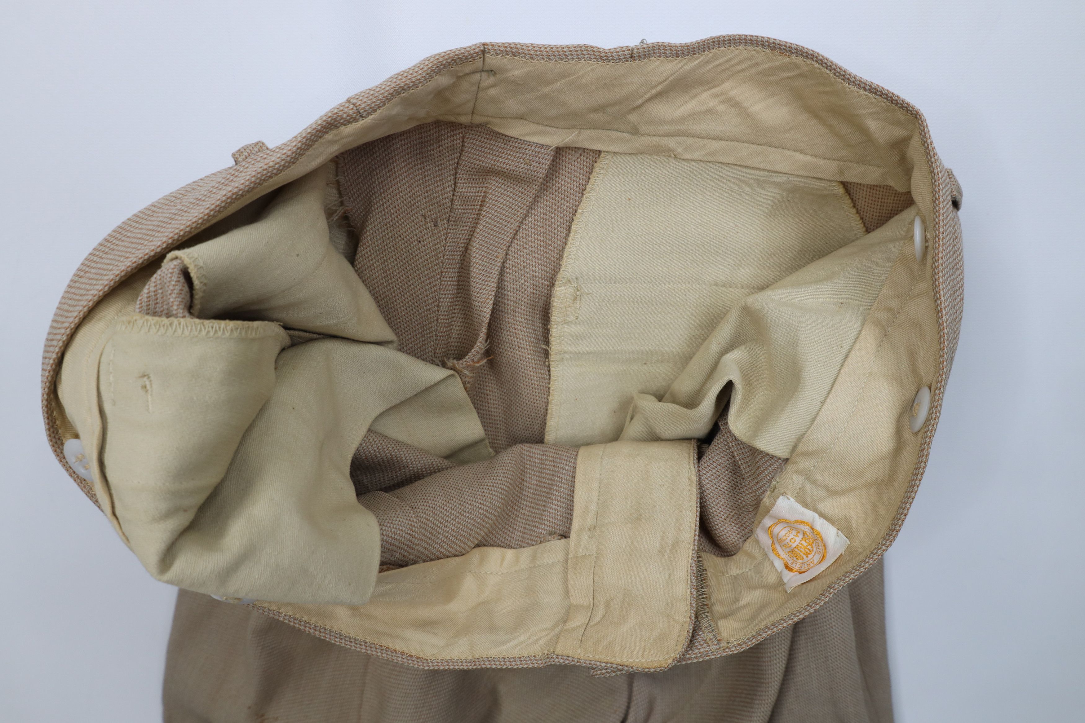 Vintage Vintage 50s Hollywood Regency High Waist Wide Leg Pants USA Size US 34 / EU 50 - 10 Thumbnail