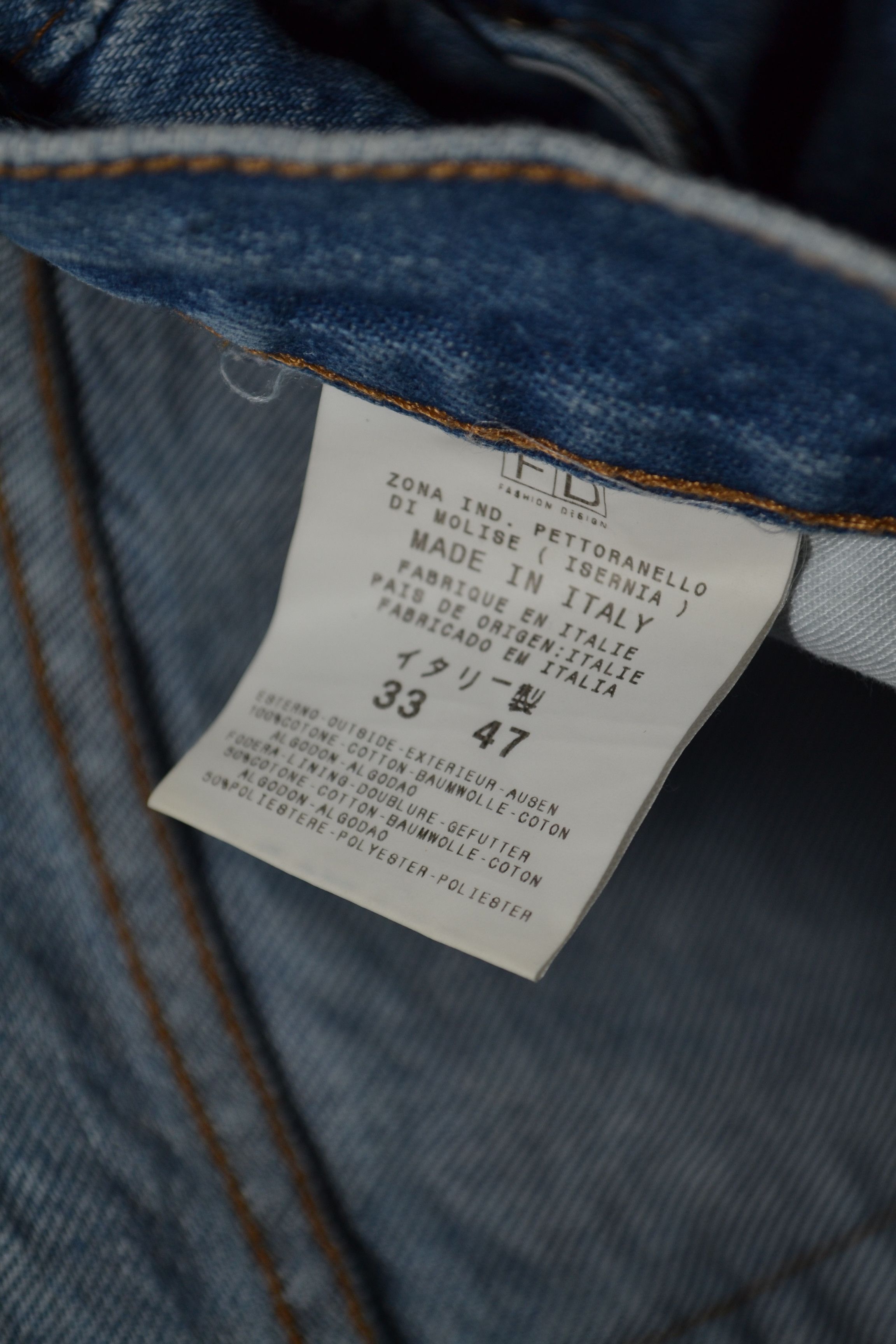 Just Cavalli Roberto Cavalli Just Vintage Jeans 33 size Faded Cowboy Size US 33 - 7 Thumbnail