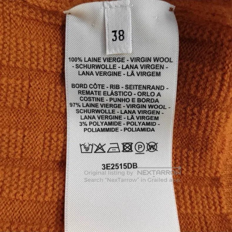 Hermes Hermes Wool short-sleeved dress Size XS / US 0-2 / IT 36-38 - 4 Thumbnail