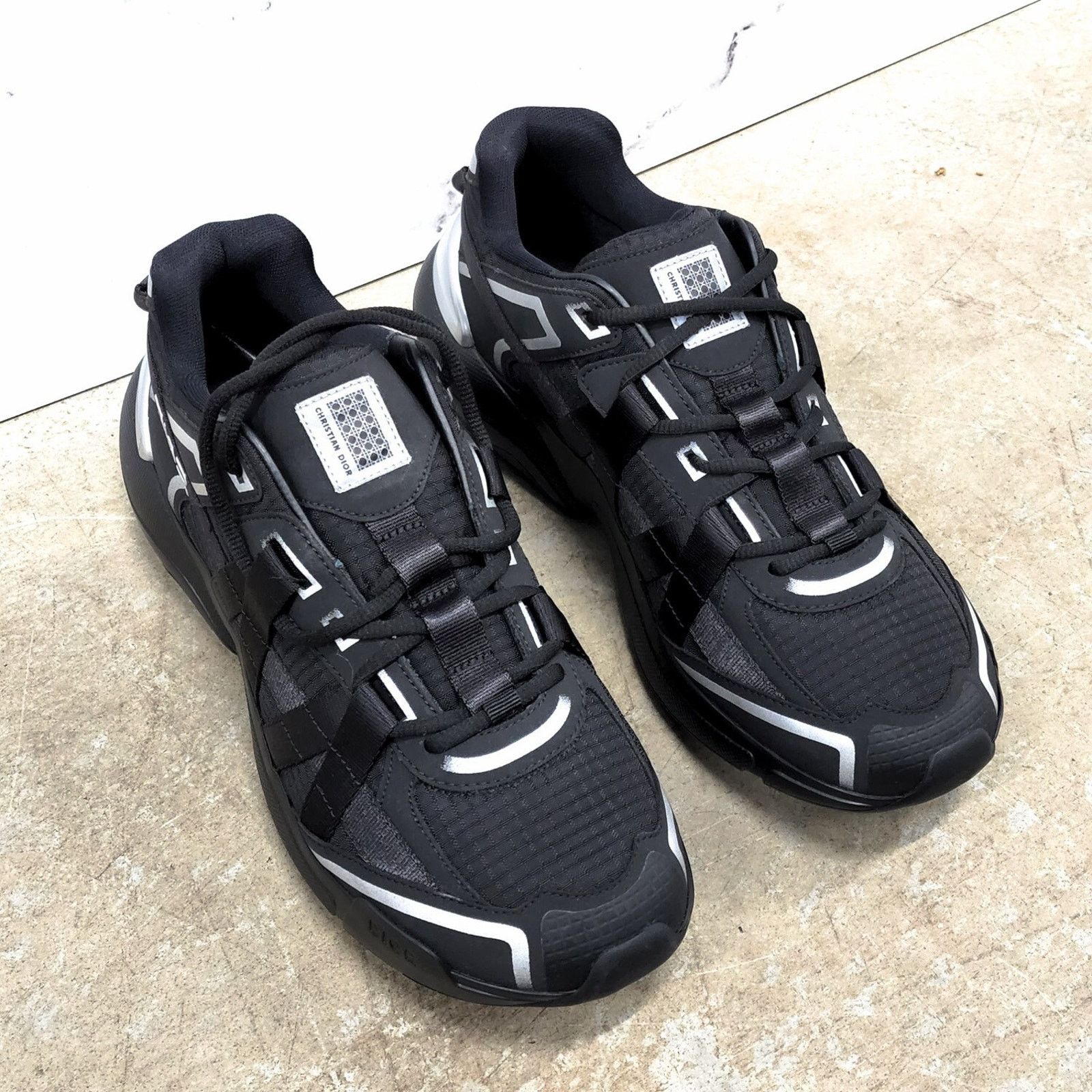 Dior Christian Dior B24 Runtek Black-Silver size 40 Size US 7 / EU 40 - 1 Thumbnail