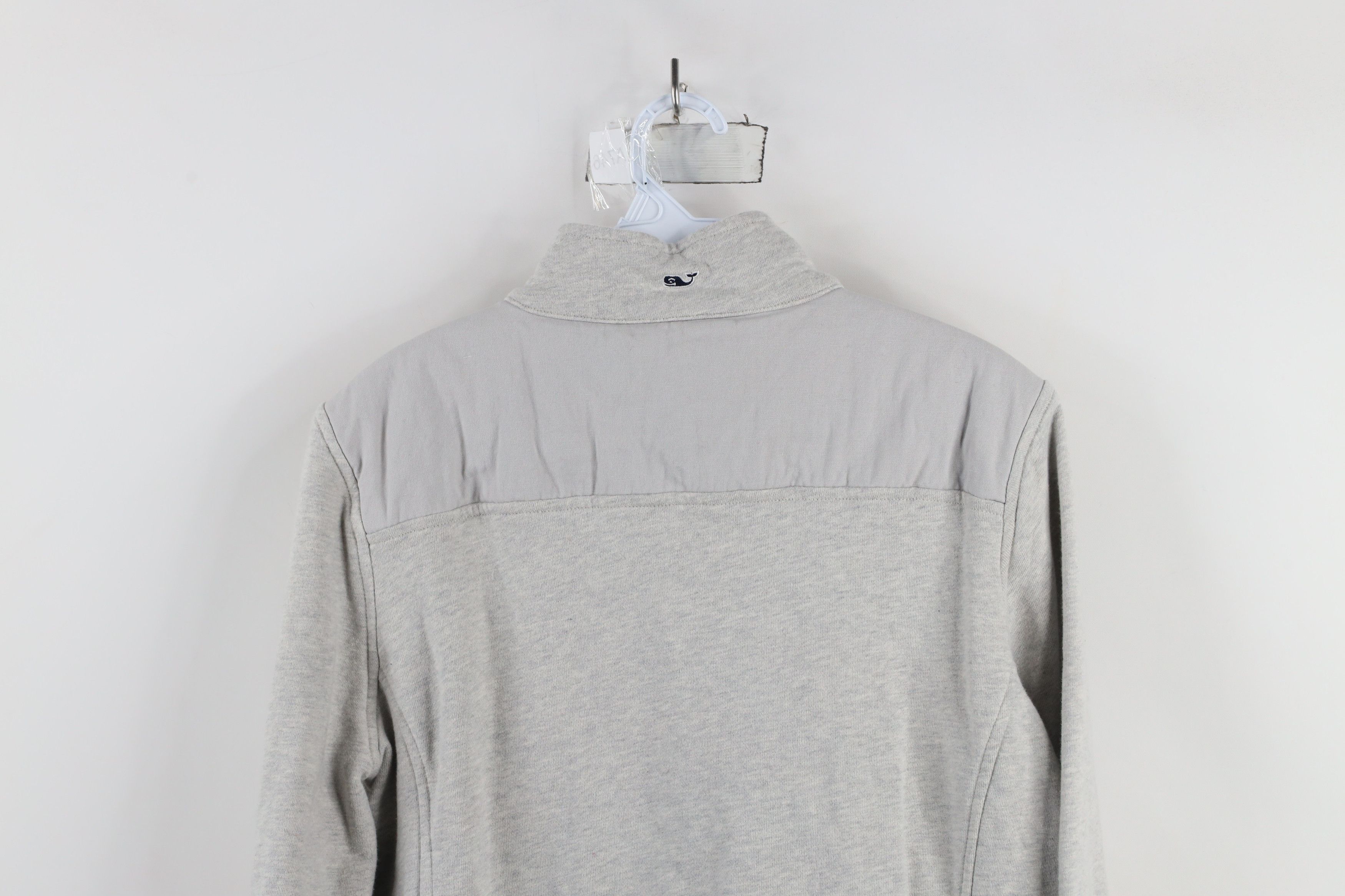 Vineyard Vines × Vintage Vineyard Vines Dreamcloth Half Zip Pullover Sweatshirt Gray Size XL / US 12-14 / IT 48-50 - 12 Thumbnail