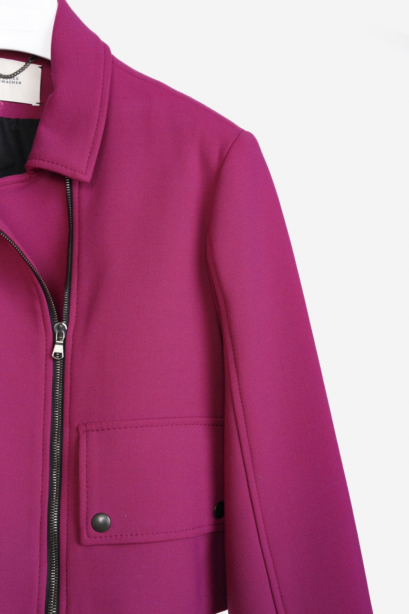 DOROTHEE SCHUMACHER Dorothee Schumacher Purple Cropped Jacket Size M / US 6-8 / IT 42-44 - 5 Thumbnail