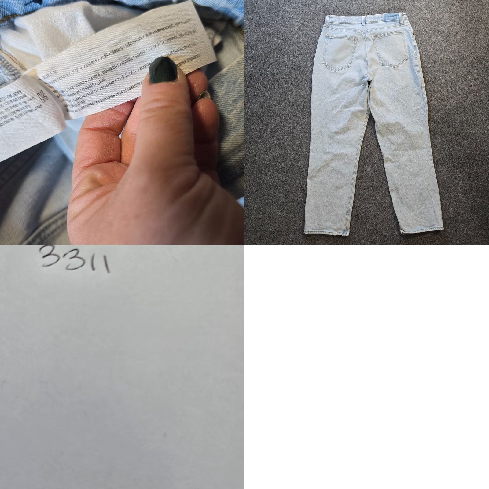 Abercrombie & Fitch Abercrombie & Fitch Jeans Womens Size 12 Short Blue 90s Straight High Rise Baggy Size 34" / US 12 / IT 48 - 8 Thumbnail