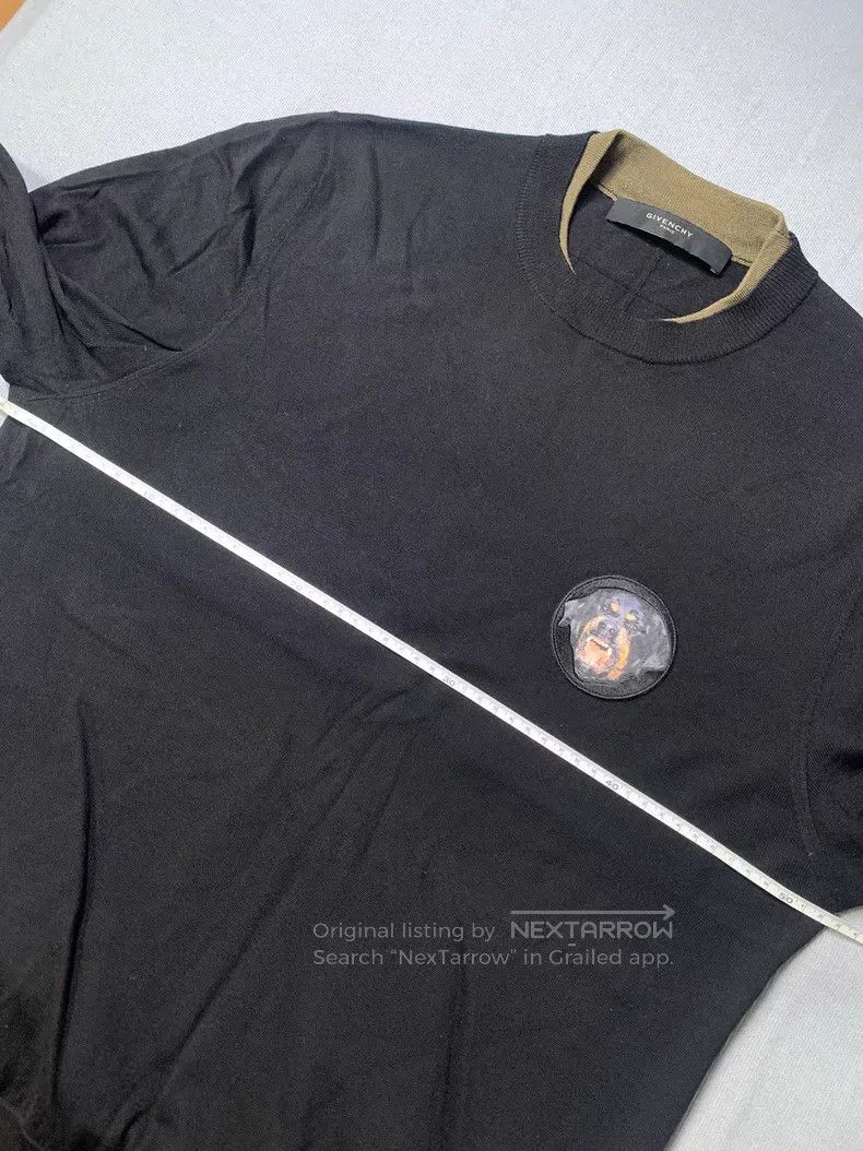 Givenchy Givenchy Size: Medium Wool Round Neck Dog Head Knit Sweater Size US S / EU 44-46 / 1 - 8 Thumbnail