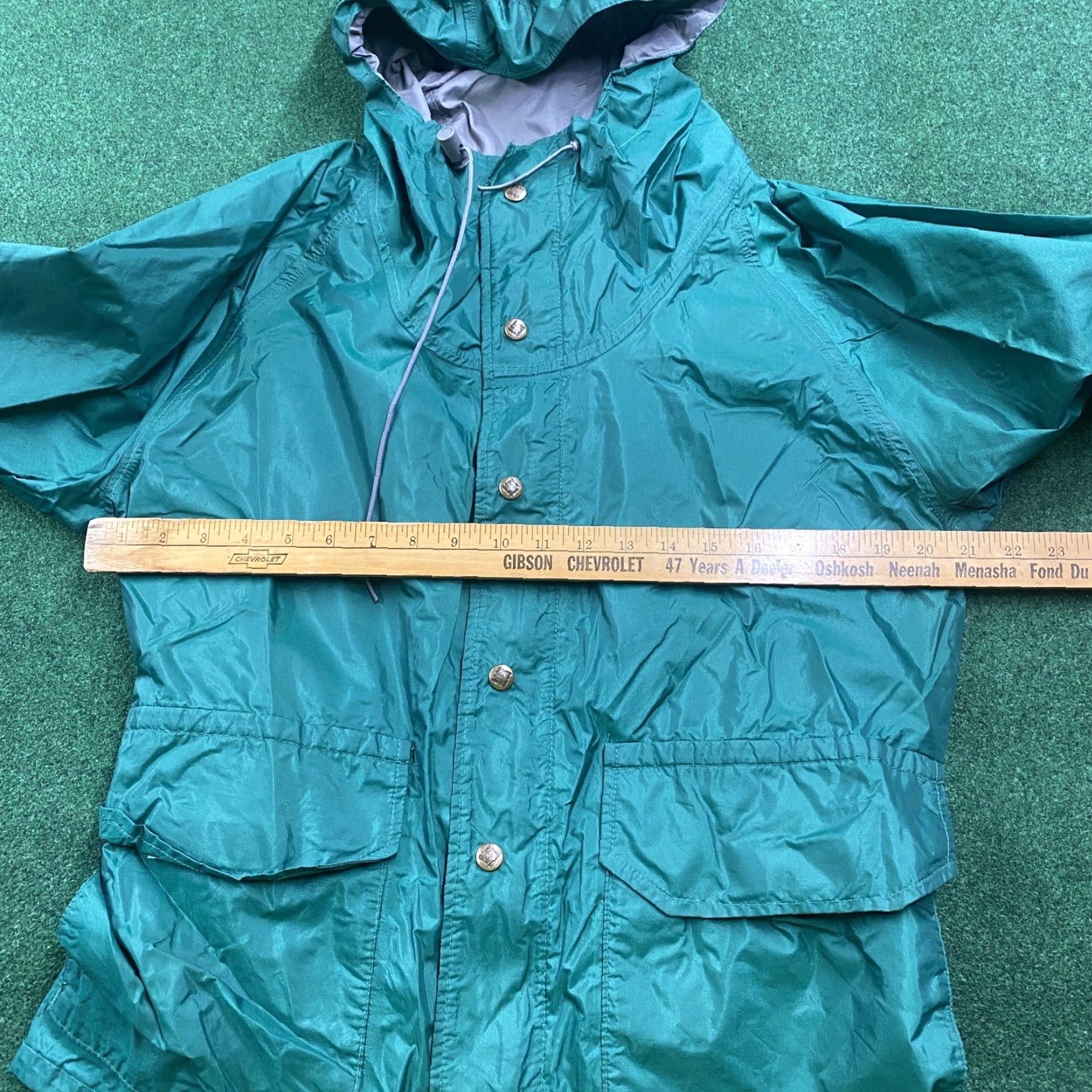 Vintage VINTAGE Columbia Jacket Mens L Green 80S GoreTex Hooded Parka Full Zip Coat Shirts? Size US L / EU 52-54 / 3 - 6 Thumbnail
