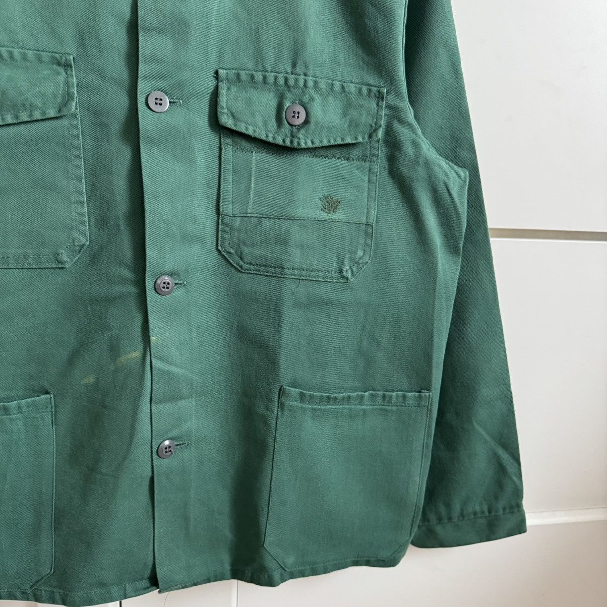 Le Laboureur French faded vintage utility works jacket Size US M / EU 48-50 / 2 - 5 Thumbnail