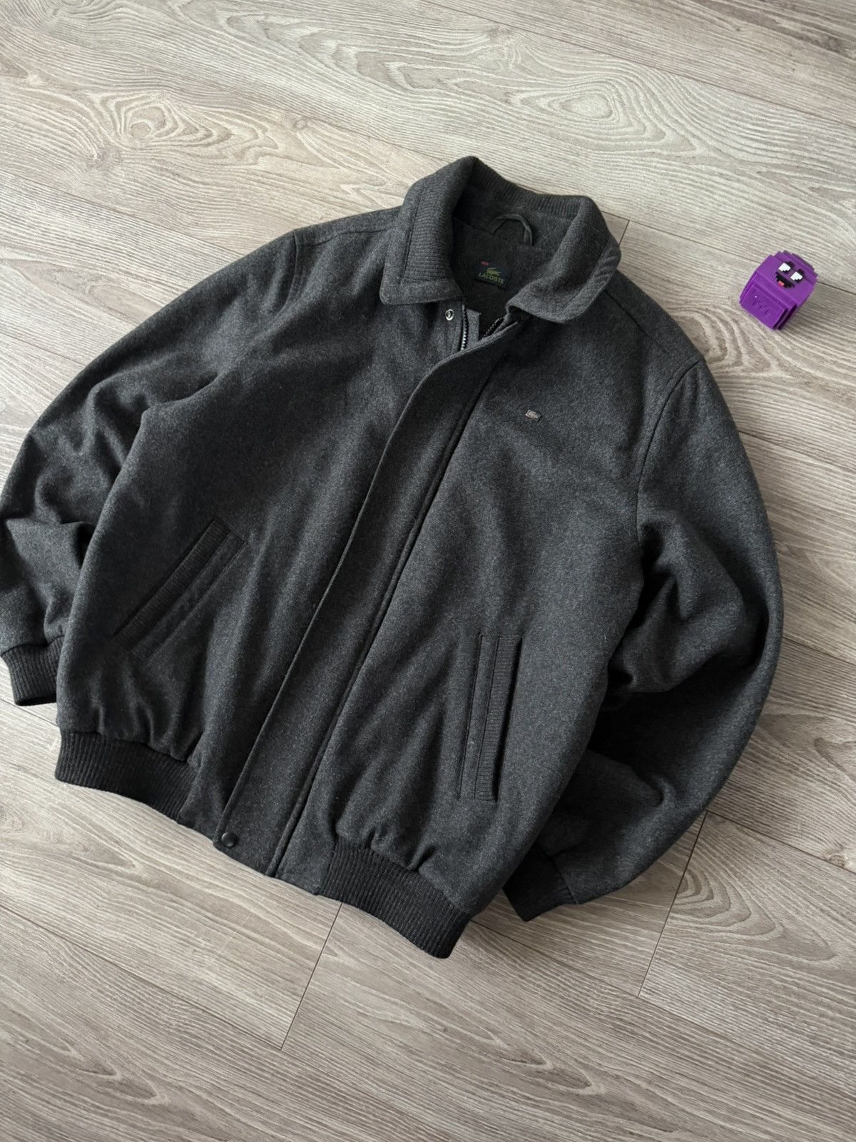 Lacoste Vintage Lacoste Laine Wool Men’s Luxury Coat Insulate Jacket Size US XL / EU 56 / 4 - 9 Thumbnail