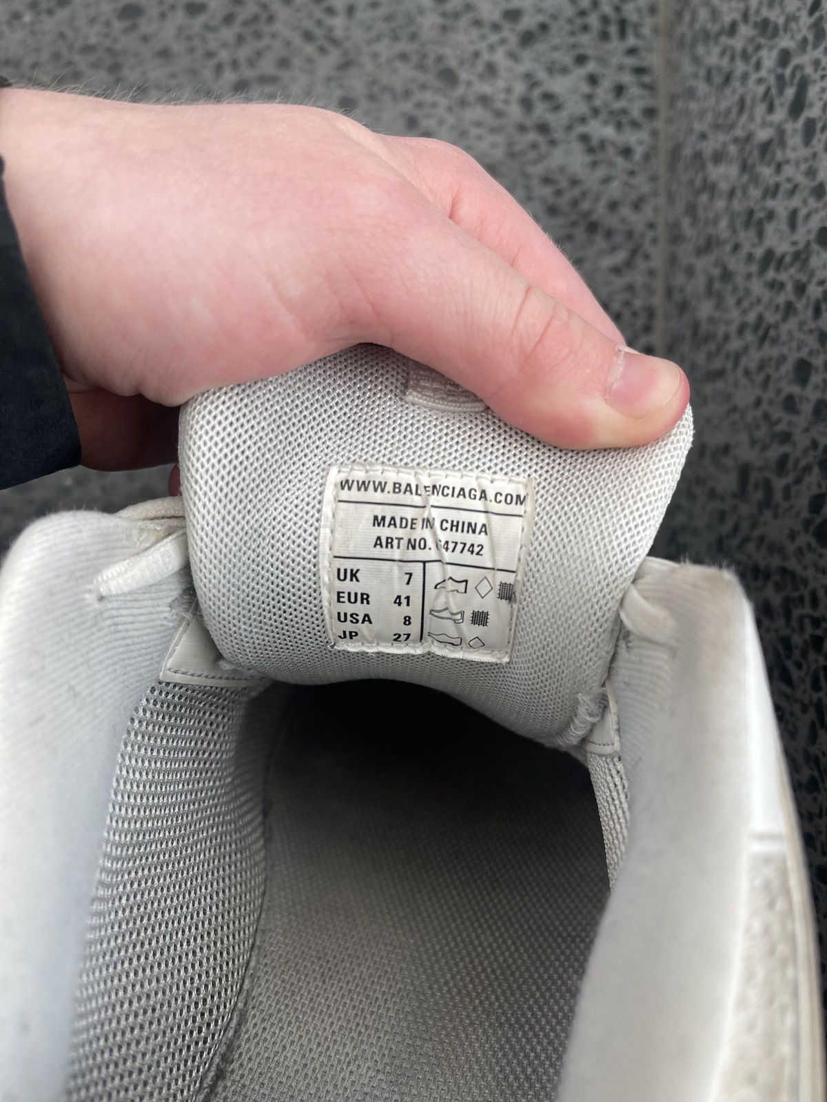 Balenciaga Balenciaga track ”clear sole” Size US 8 / EU 41 - 11 Thumbnail