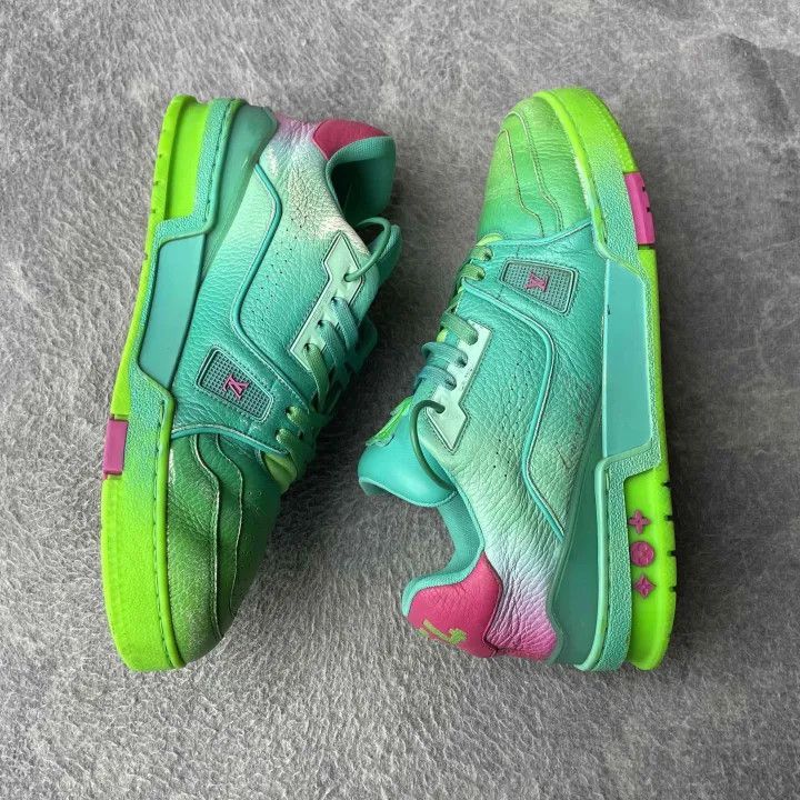 Louis Vuitton Louis Vuitton Trainer Low Top Fashion Sneakers -2508 Size US 8 / EU 41 - 8 Thumbnail