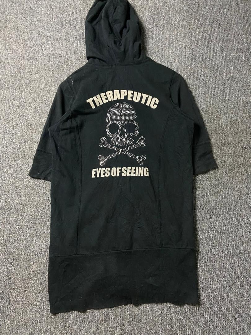 Dig Deep Vintage Dig Deep Therapeutic Zip Up Hoodie Jacket (185) Size US M / EU 48-50 / 2 - 2 Thumbnail