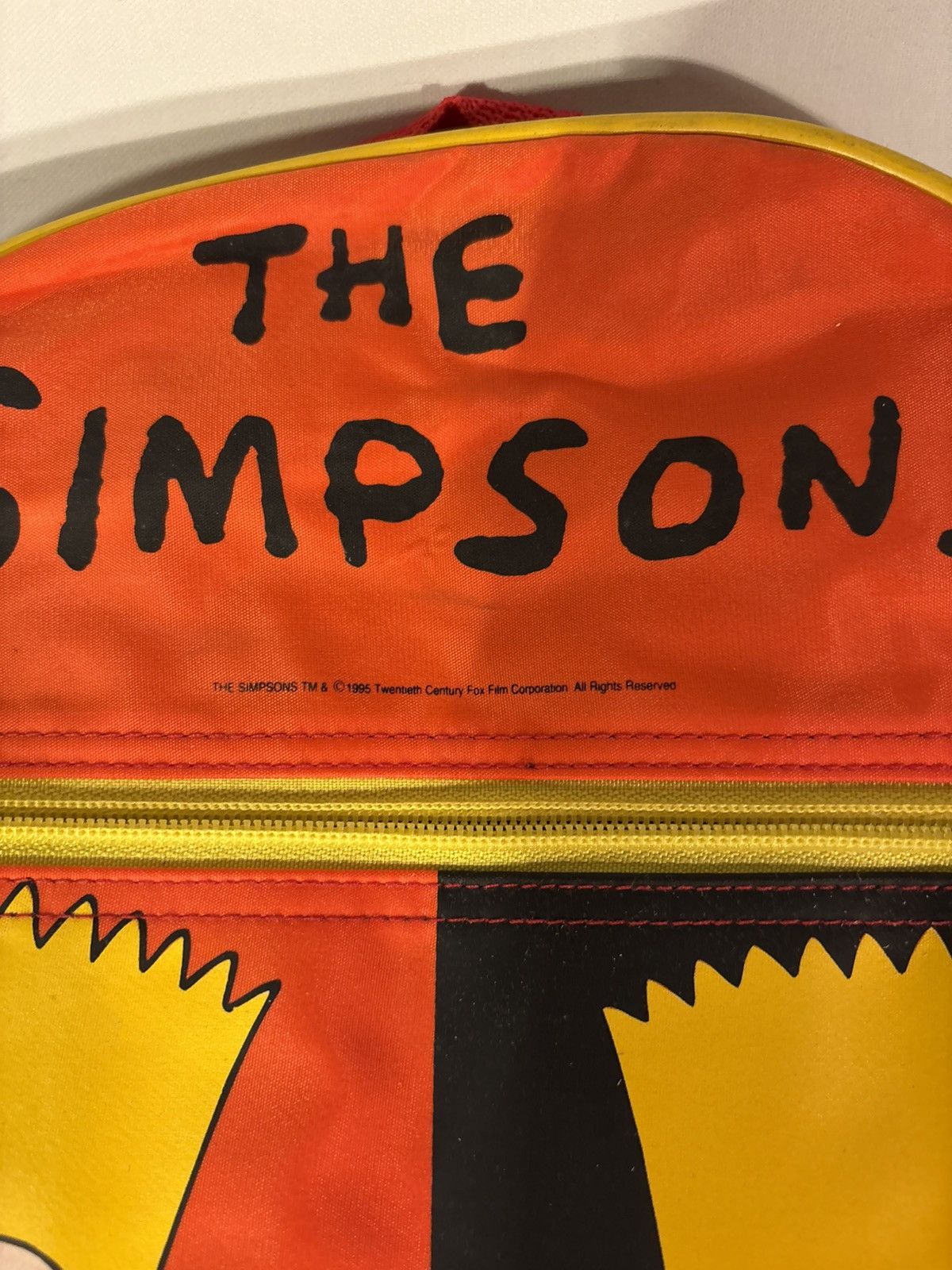 The Simpsons Vintage 90s The Simpsons Bags Many Faces of Bart Backpack Size ONE SIZE - 8 Thumbnail
