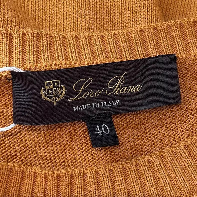 Loro Piana LORO PIANA Plaid knit short sleeve T-shirt Size M / US 6-8 / IT 42-44 - 7 Thumbnail