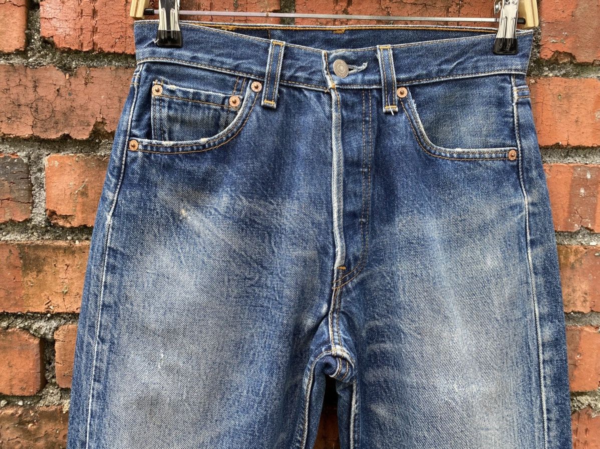 Levi's × Levi's Vintage Clothing × Vintage W28x31.5 vintage levi's 501 90s made in USA Size US 28 / EU 44 - 6 Thumbnail