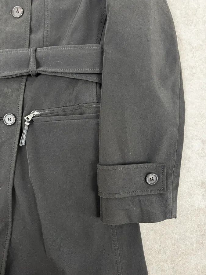 Prada 2000s Prada Black Nylon Multi-Pocket Classy Trench Coat Size US M / EU 48-50 / 2 - 10 Thumbnail