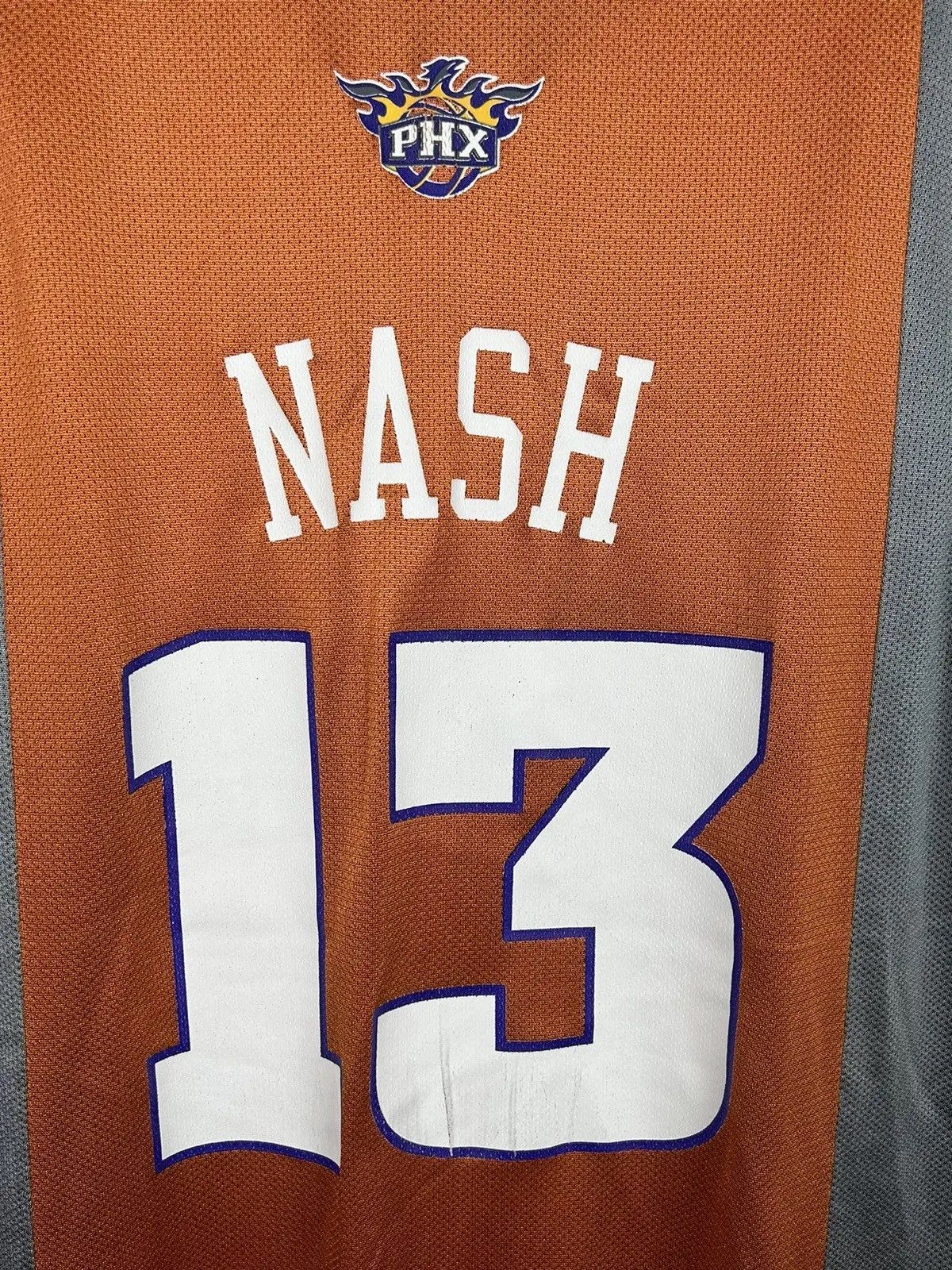 NBA 00s Reebok Phoenix Suns #13 Steve Nash Alternate Jersey Size US L / EU 52-54 / 3 - 6 Thumbnail