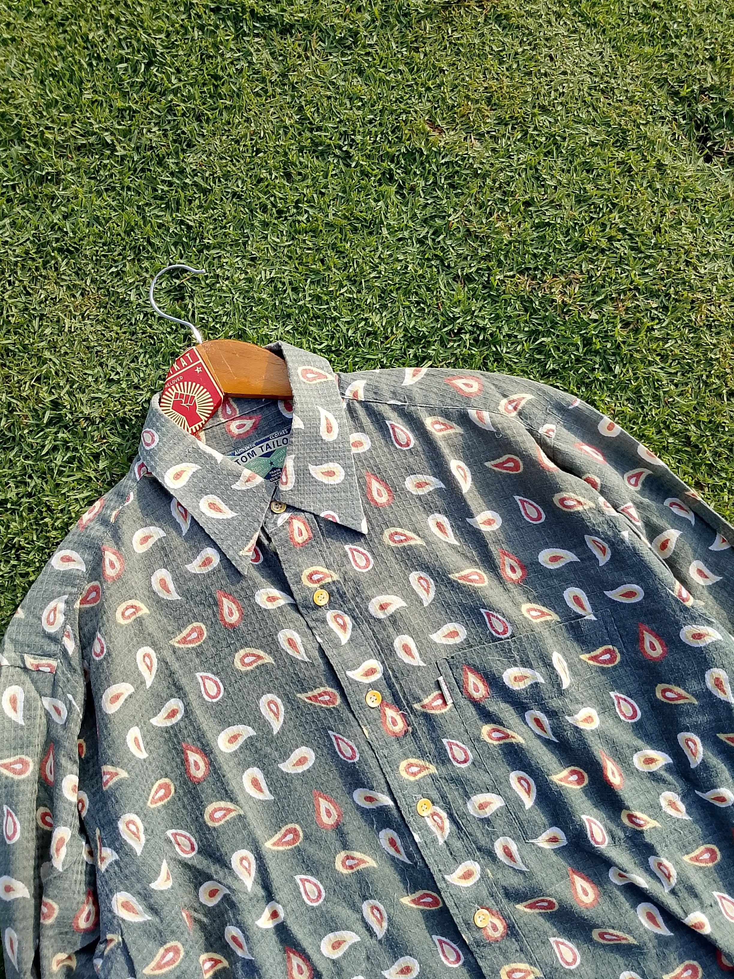 💥 Vintage Tom Tailor Supreme Fit Paisley Shirt