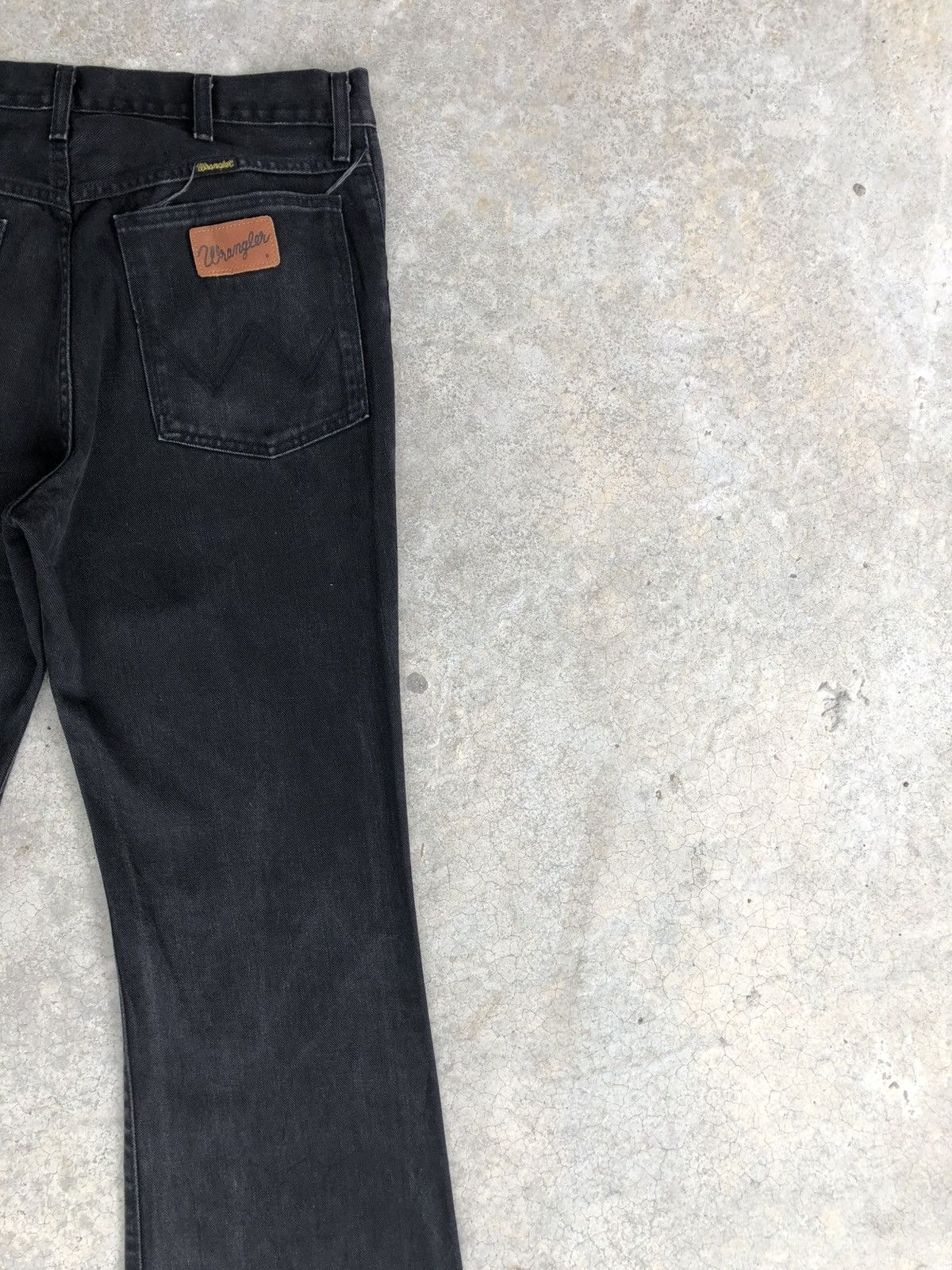 If Six Was Nine Y2k Wrangler Flared Jeans Distressed Jeans Size US 32 / EU 48 - 10 Thumbnail