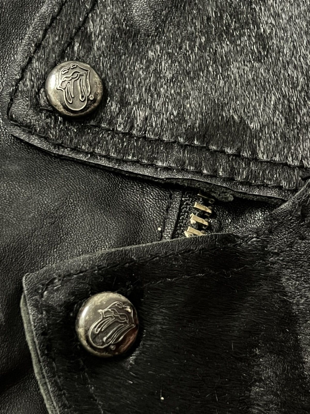 JACKROSE Jackrose vintage Rolling Stone jacket leather double collar Size US S / EU 44-46 / 1 - 23 Thumbnail
