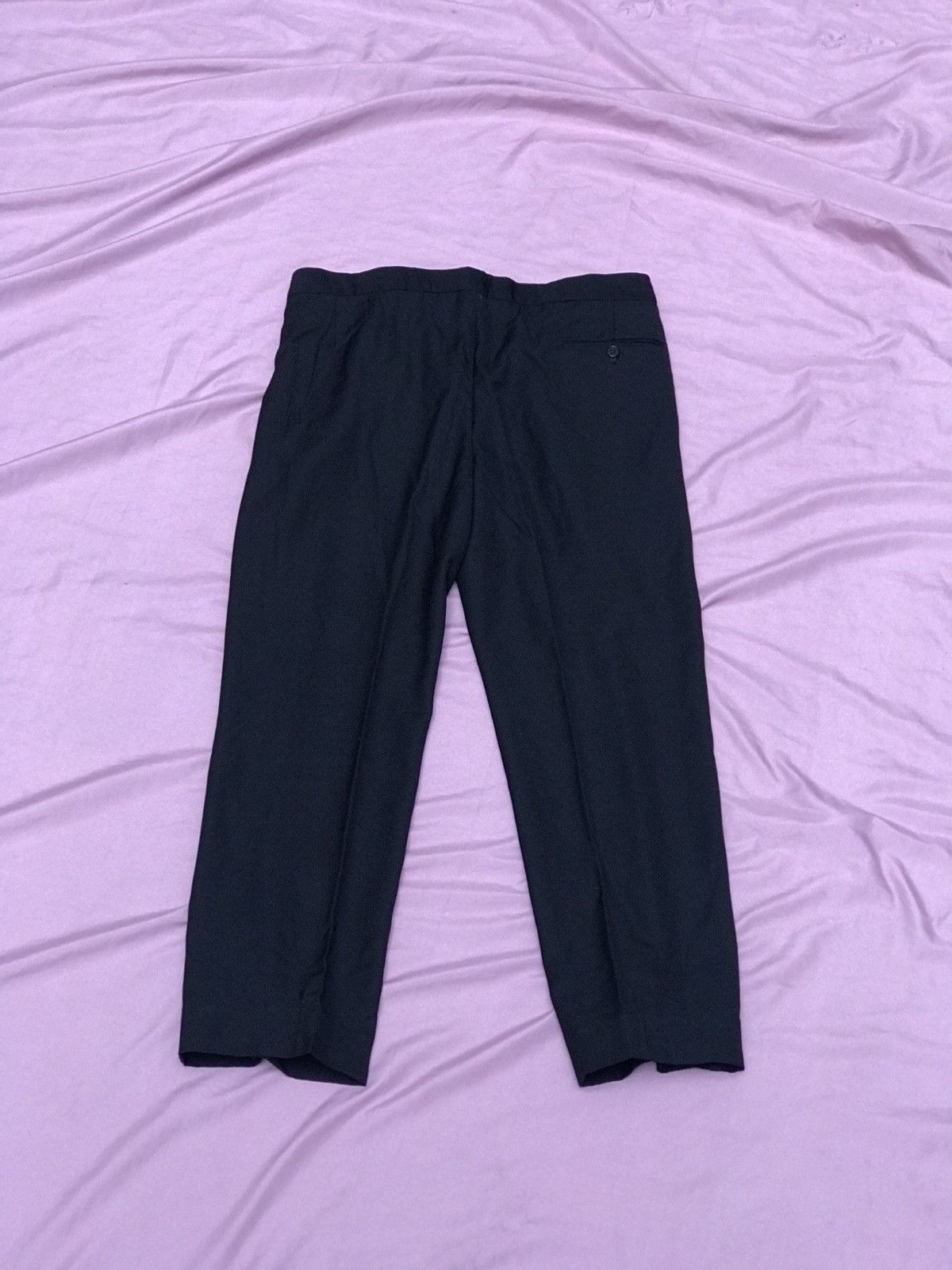 Other BLACK TUXEDO PANTS MADE OF MIDWEIGHT WOOL Size 42R - 5 Thumbnail
