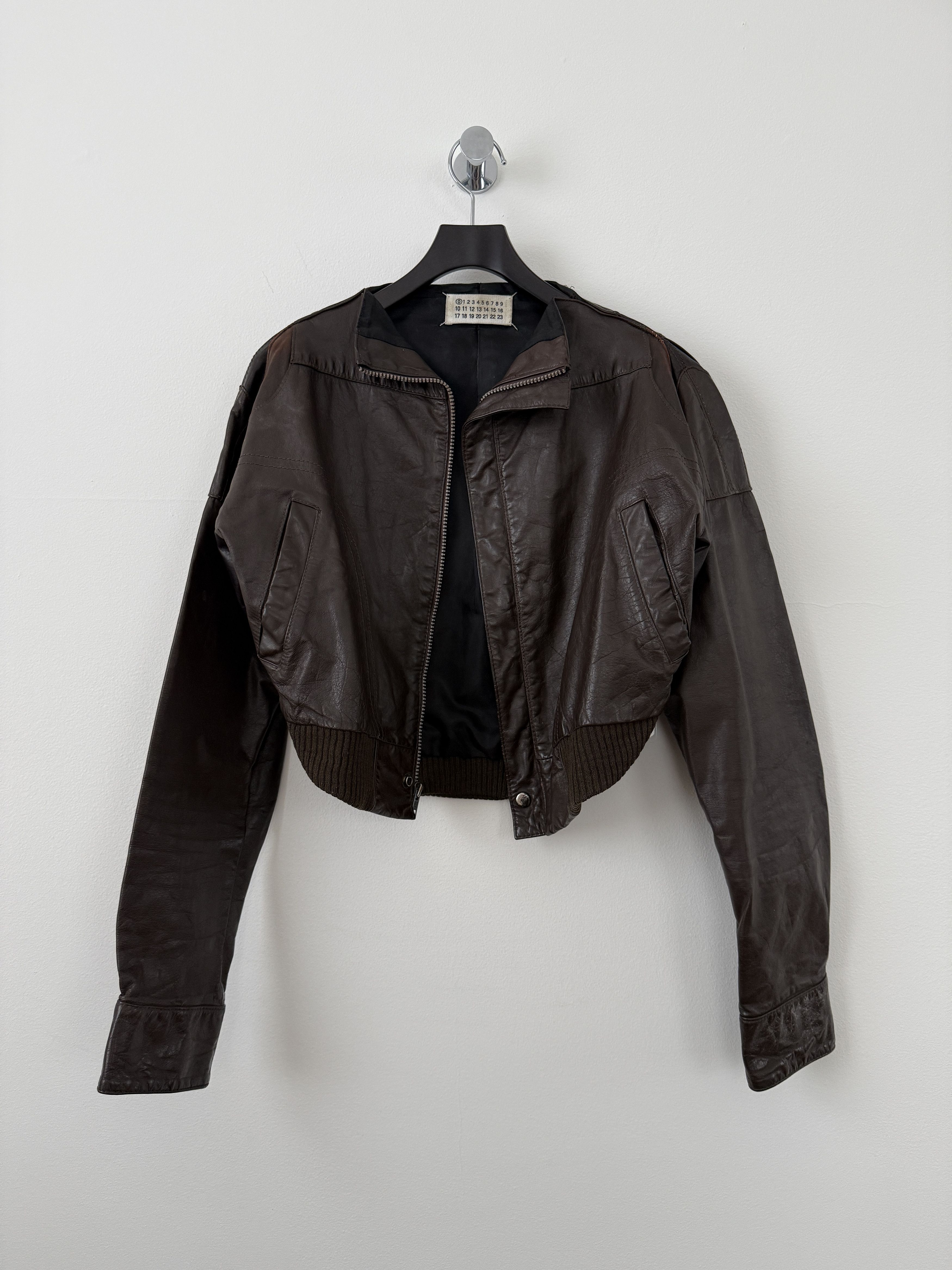 Maison Margiela S/S 2002 Artisanal Circle Bomber Size S / US 4 / IT 40 - 2 Thumbnail