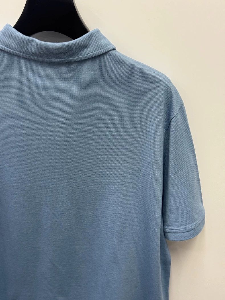 Loro Piana LORO PIANA Pure color breathable casual short sleeve Polo Size US L / EU 52-54 / 3 - 4 Thumbnail