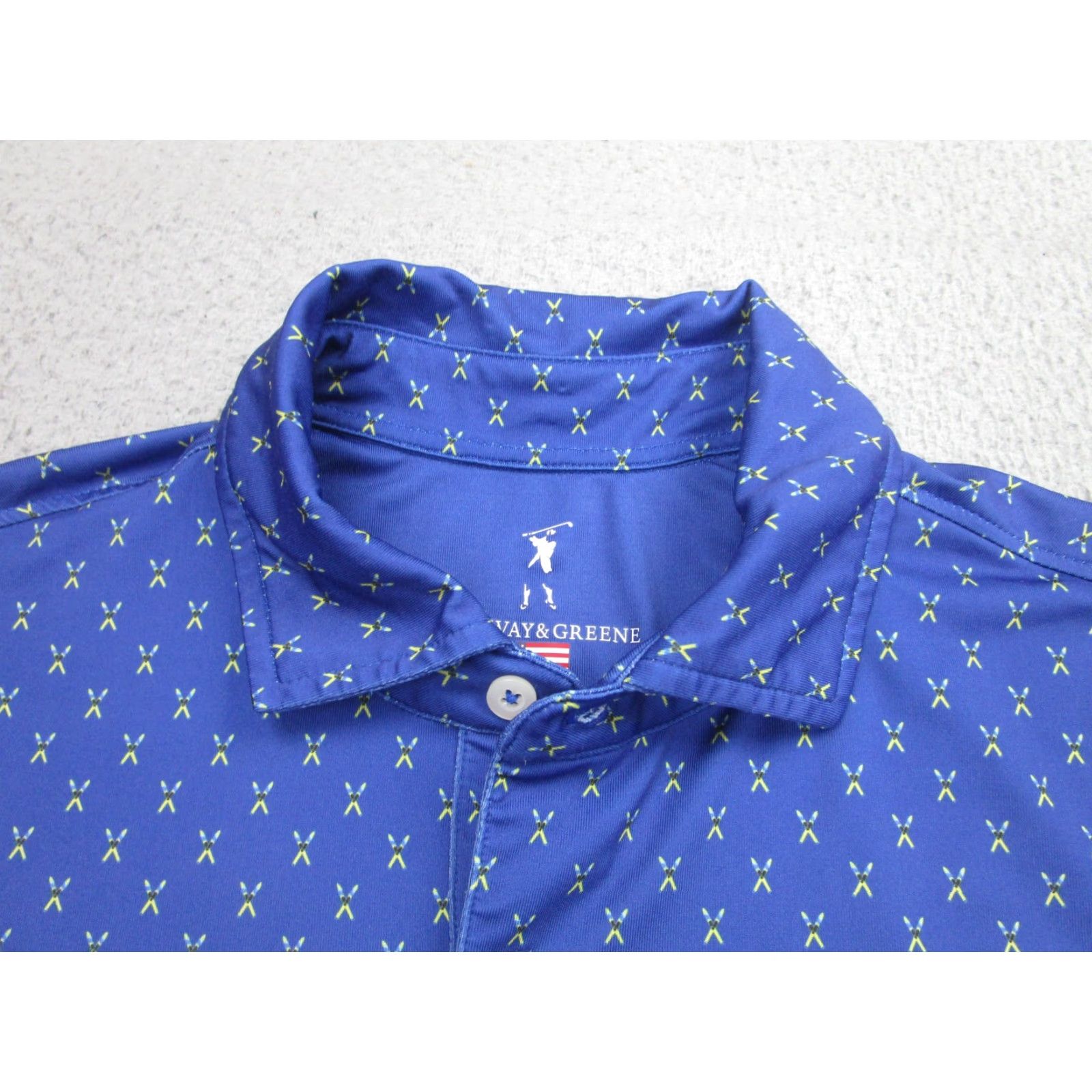 Vintage Fairway & Greene Polo Shirt Mens Small Ryder Cup 2020 Whistling Straits USA Size US S / EU 44-46 / 1 - 4 Thumbnail