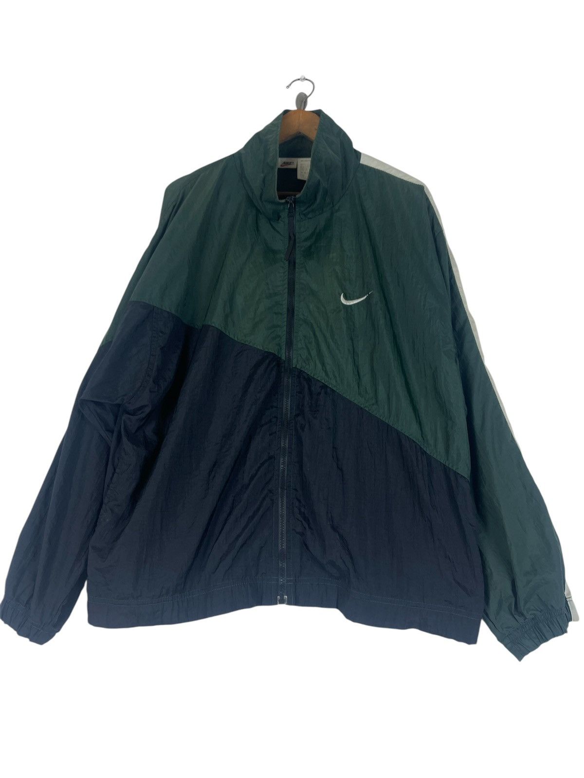 Nike × Vintage NIKE BIG SWOOSH LIGHT JACKET Size US M / EU 48-50 / 2 - 2 Thumbnail