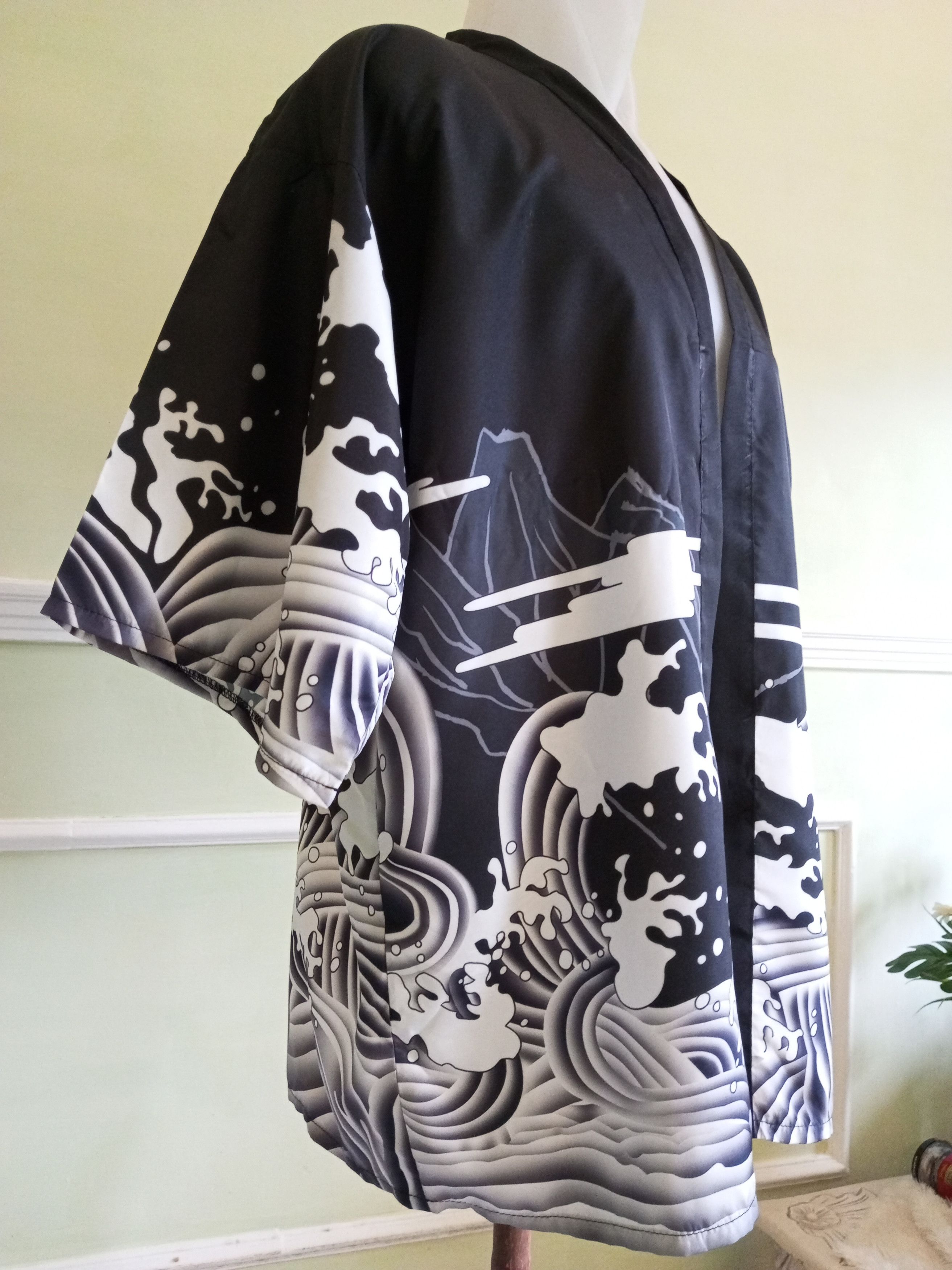 Japanese Brand Vintage kimono Japan dragon all over print Size US L / EU 52-54 / 3 - 4 Thumbnail